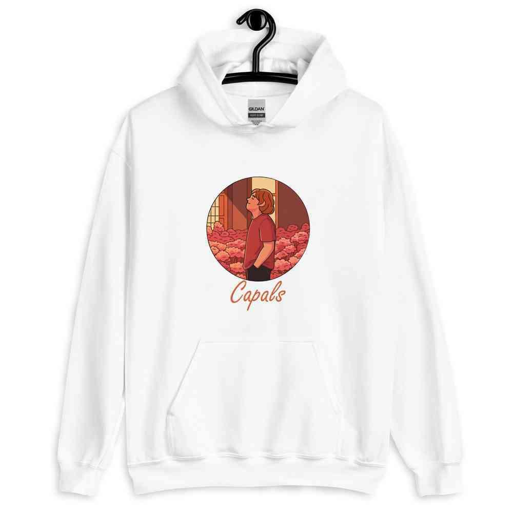 Lewis Capaldi Unisex Black Hoodie - Sustainable Eco-Friendly Fan Merch - Capals