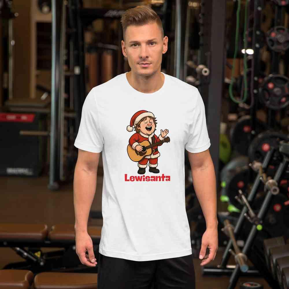 Lewis Capaldi Christmas T-Shirt �C Unisex Eco-Friendly Festive Fanwear