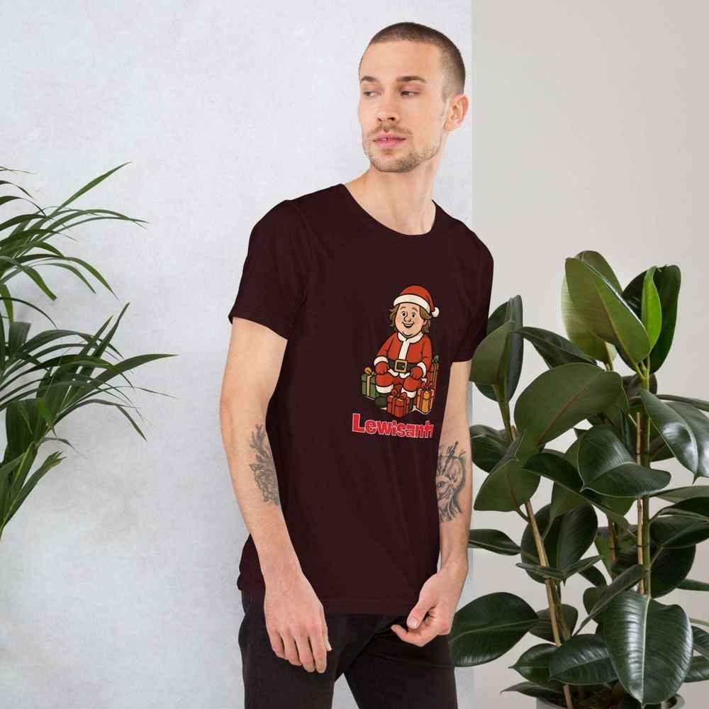 Lewis Capaldi Christmas T-Shirt | Unisex Festive Eco-Friendly Apparel