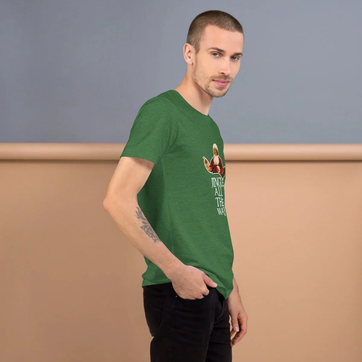 Lewis Capaldi Christmas T-Shirt | Unisex Jingle All The Way Tee