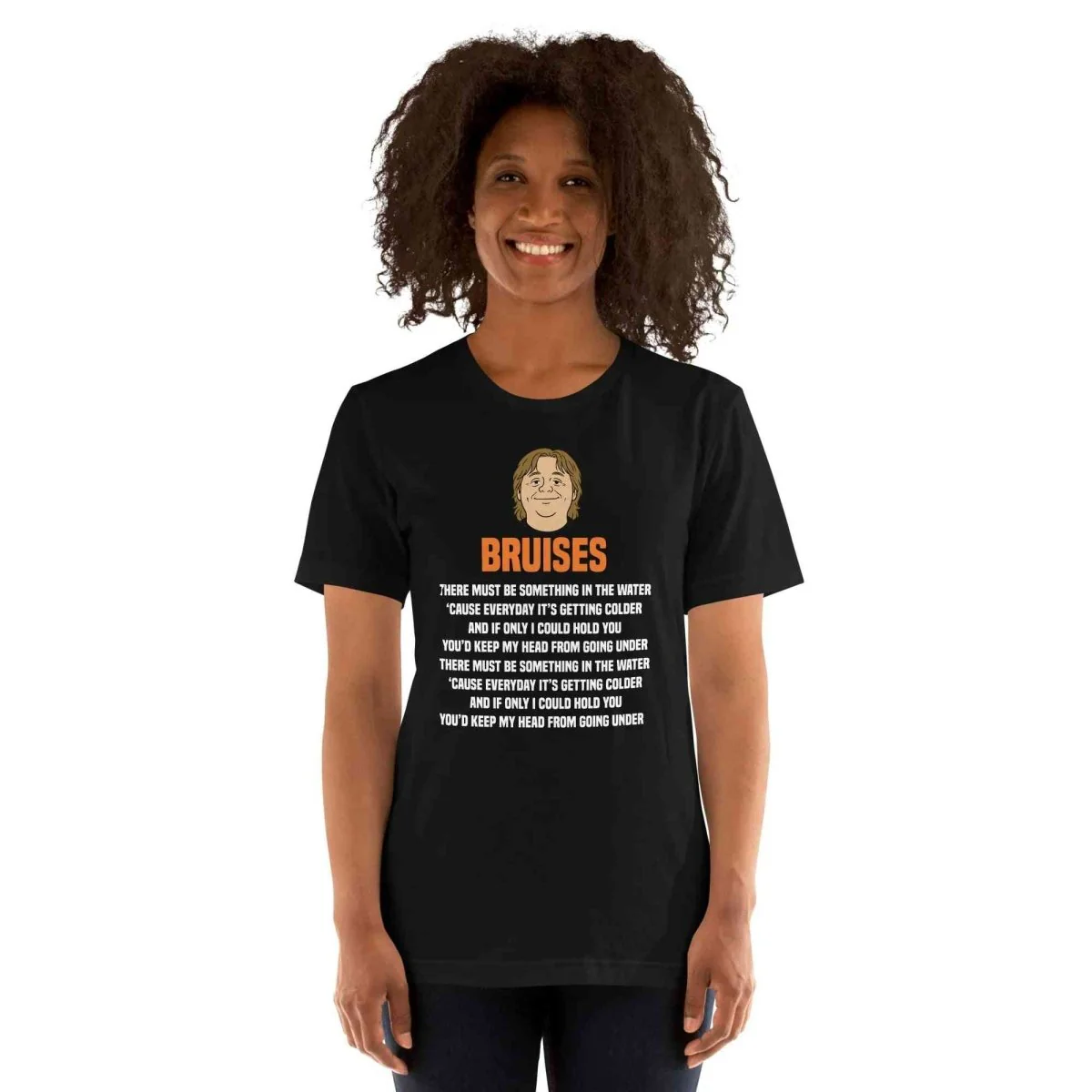 Lewis Capaldi Bruises T-Shirt | Unisex Fan Apparel with Lyrics
