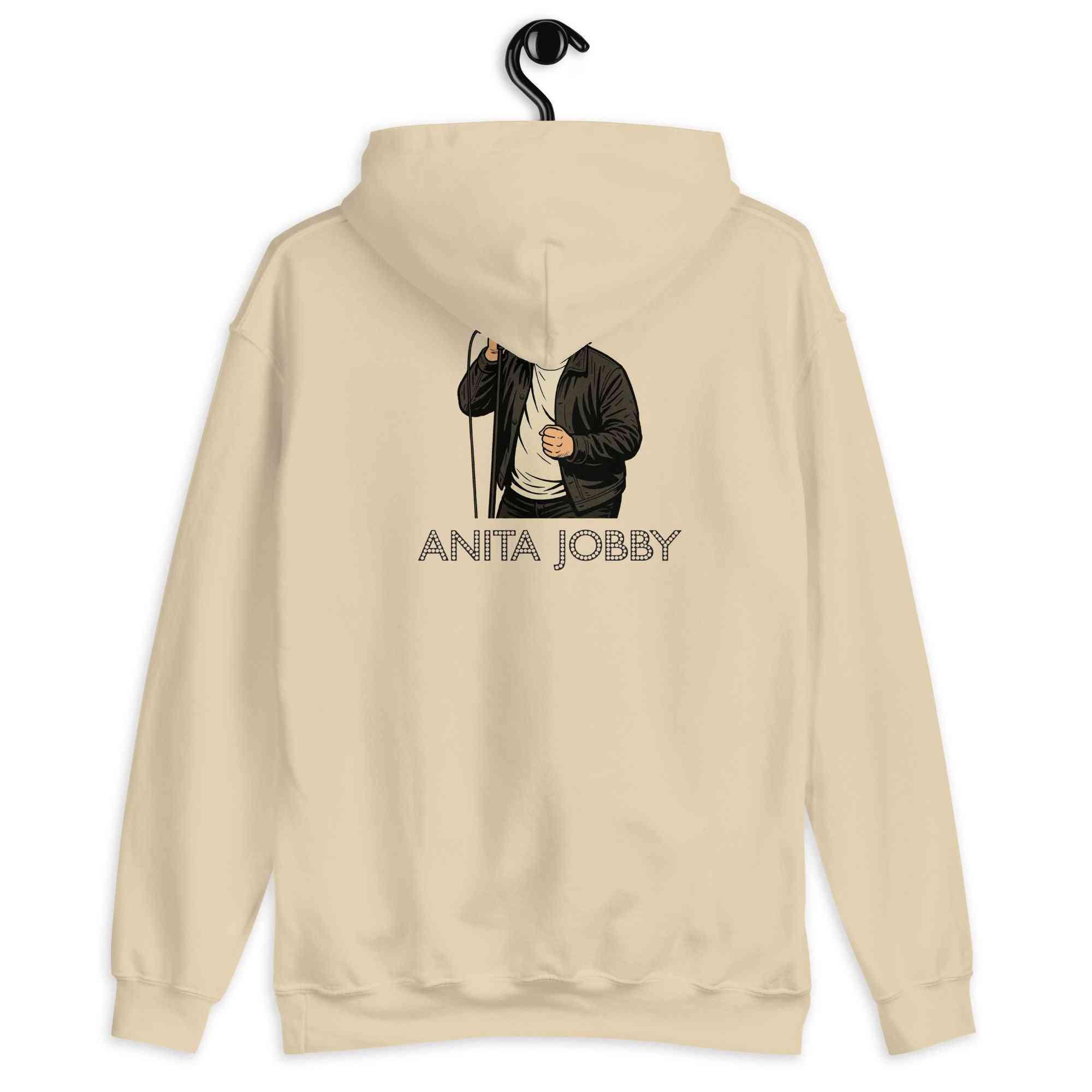 Lewis Capaldi Anita Jobby Graphic Hoodie - Unisex Eco-Friendly Cotton Blend