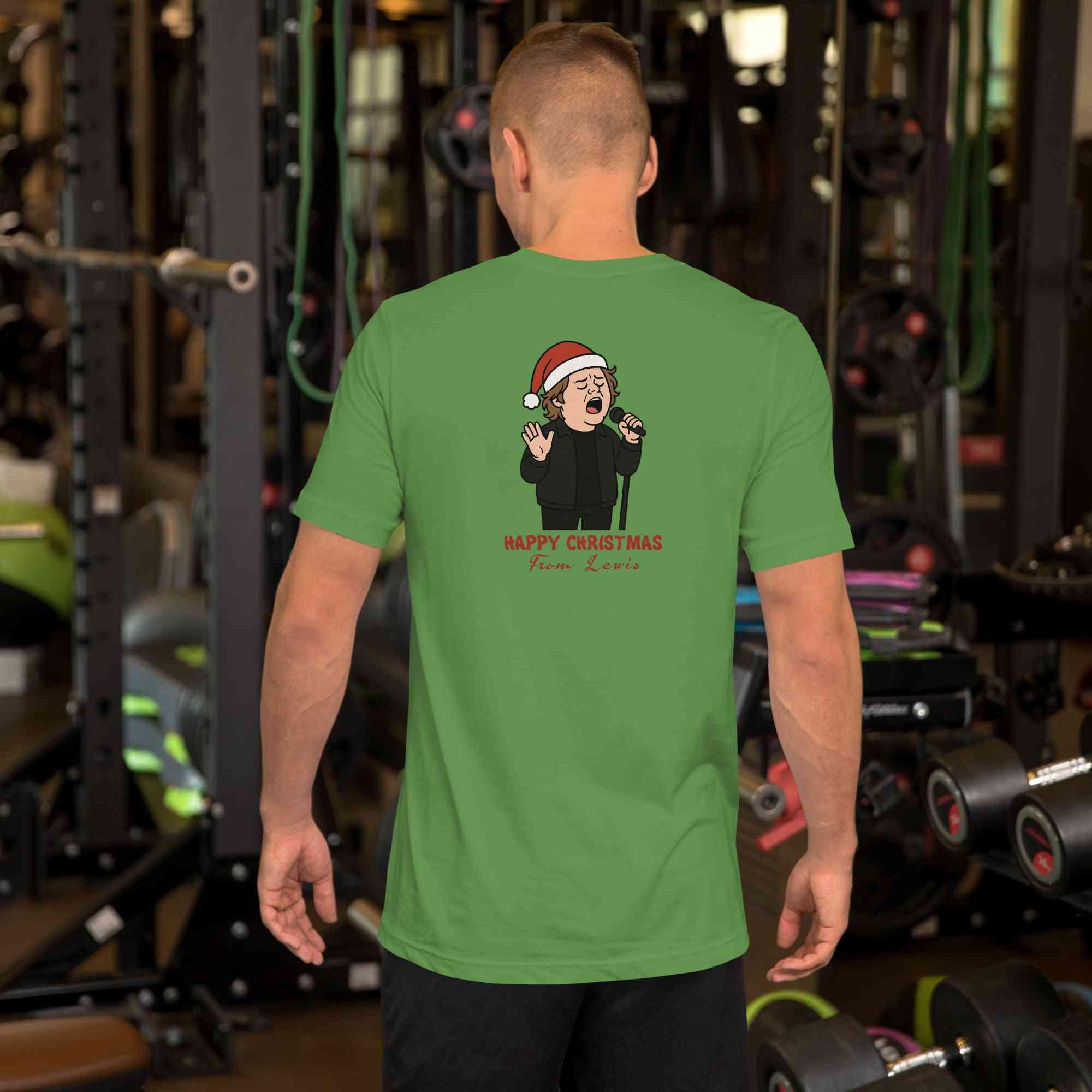 Lewis Capaldi Christmas T-Shirt Unisex | Eco-Friendly Festive Design