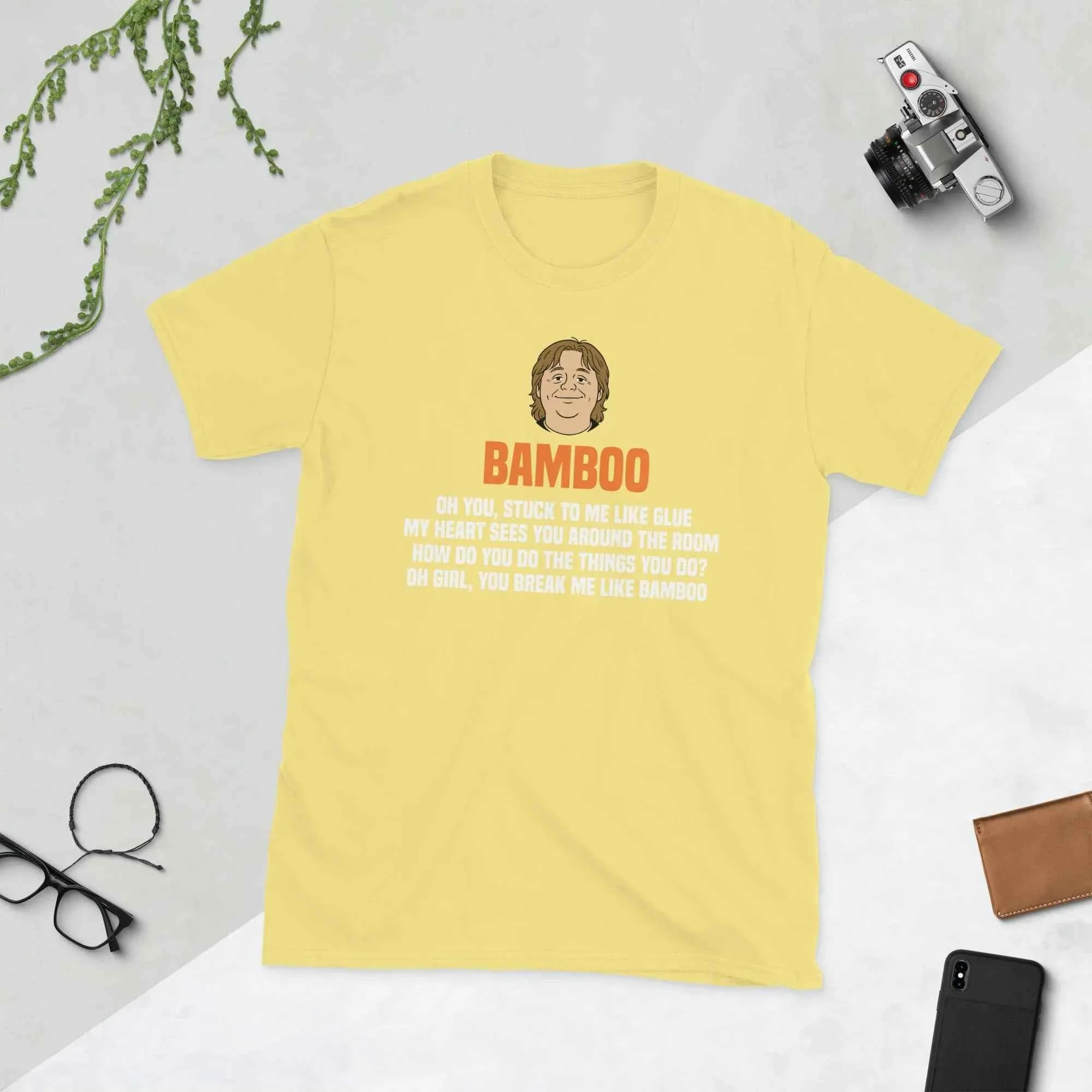 Lewis Capaldi Bamboo Lyrics T-Shirt - Unisex Eco-Friendly Fan Tee