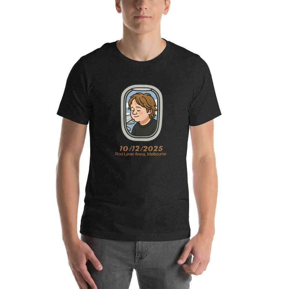 Lewis Capaldi Tour 2025 T-Shirt | Black Unisex Fan Tee by Alcyone213k