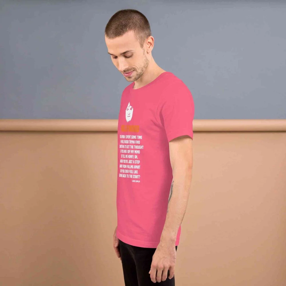 Lewis Capaldi Lyrics T-Shirt | Unisex Hollywood Style Fan Merch