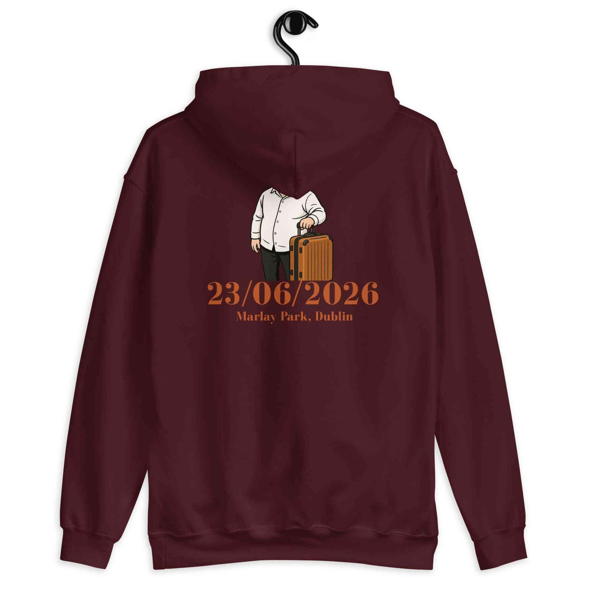 Lewis Capaldi 2026 Tour Unisex Hoodie | Limited Edition Black Cotton Blend