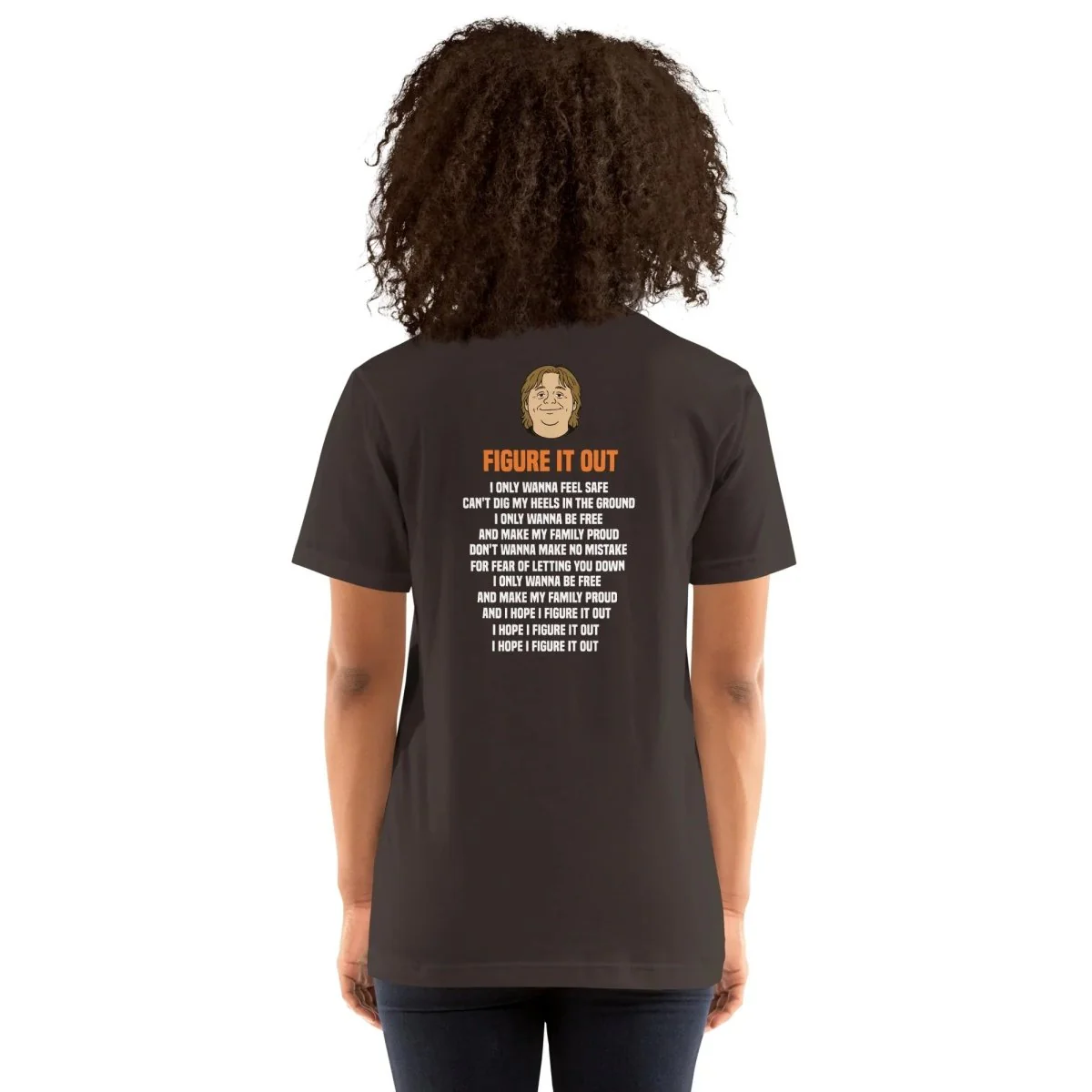 Lewis Capaldi 'Figure It Out' Unisex T-Shirt with Lyrics