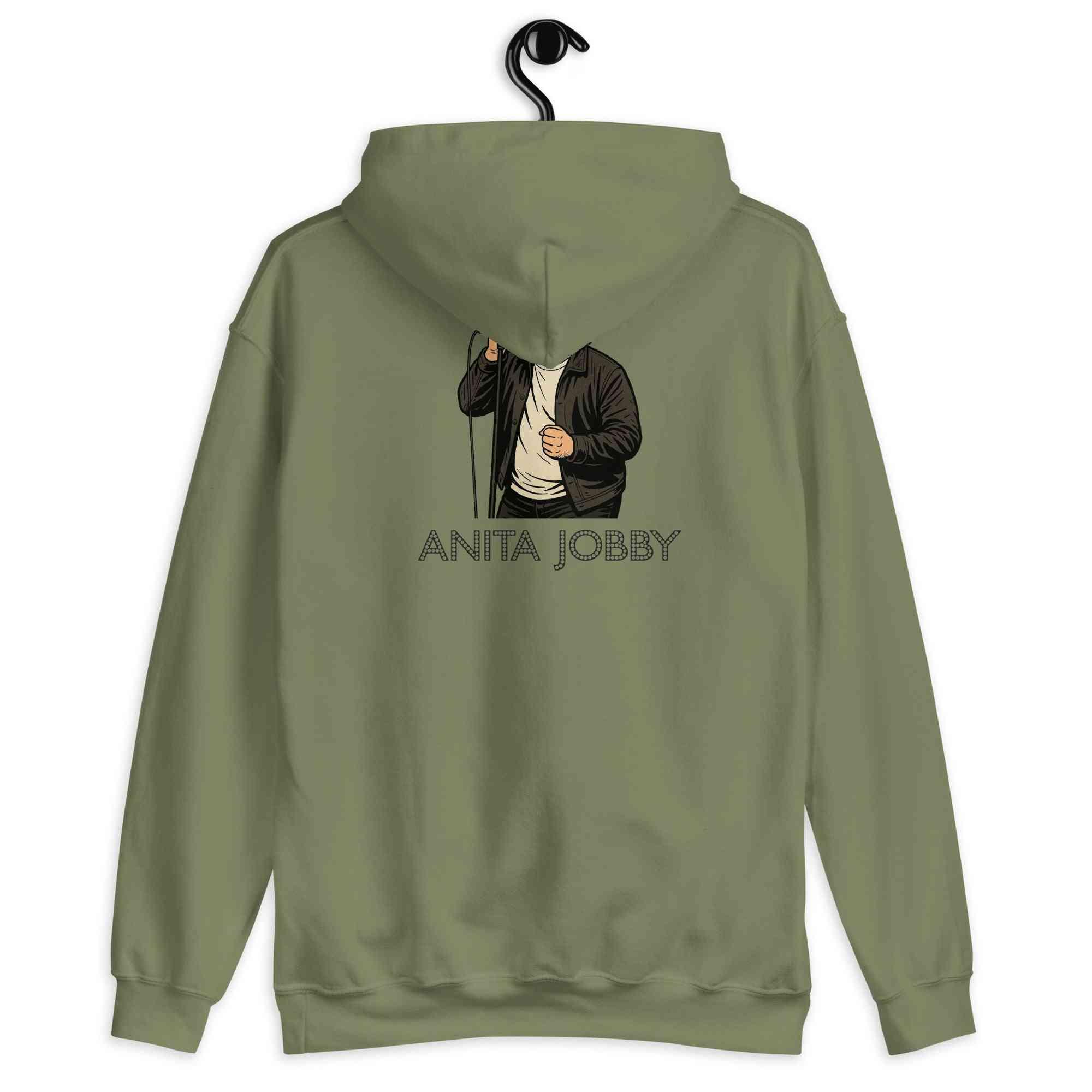 Lewis Capaldi Anita Jobby Graphic Hoodie - Unisex Eco-Friendly Cotton Blend