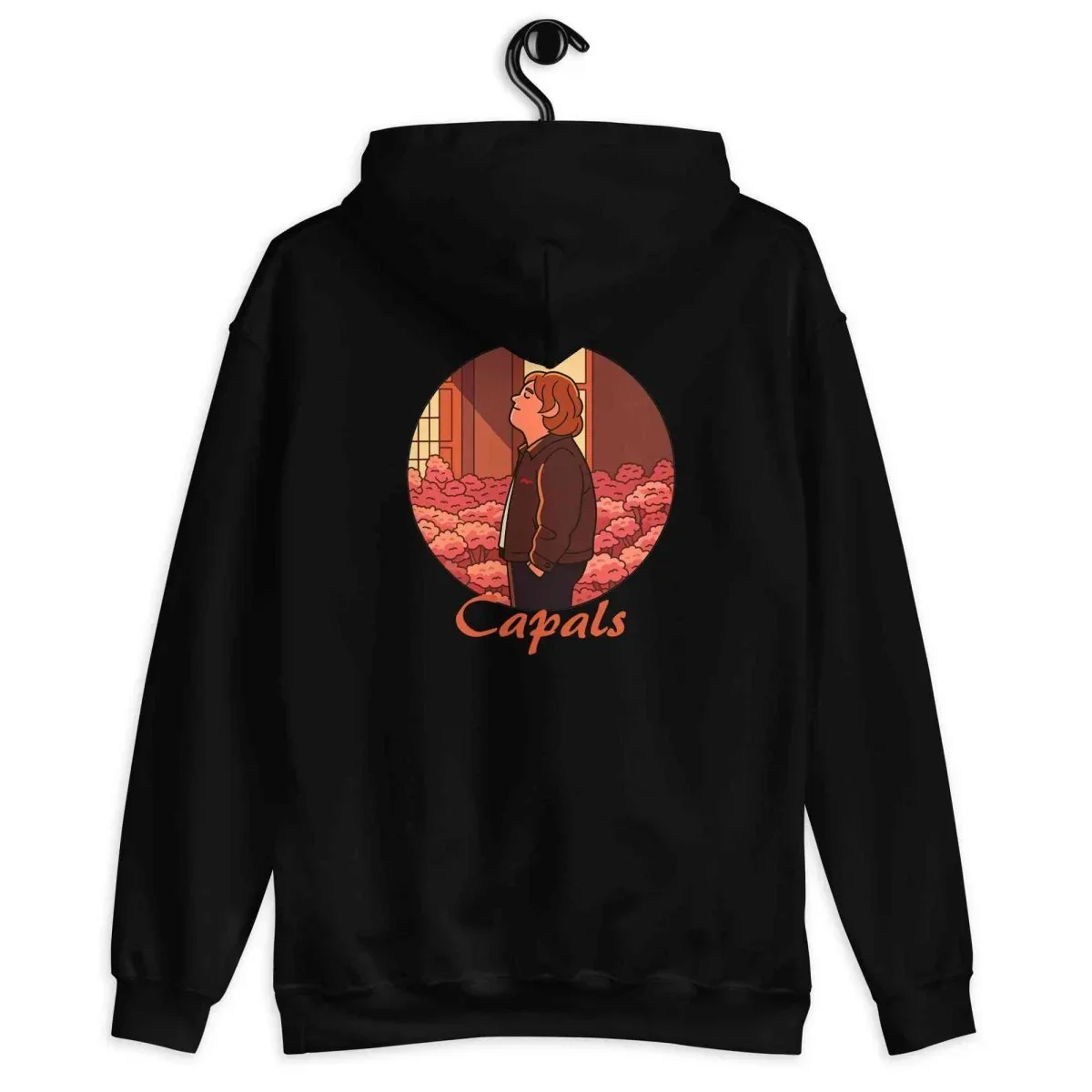 Lewis Capaldi Hoodie | Unisex Retro Graphic Sweatshirt - Black - Capals