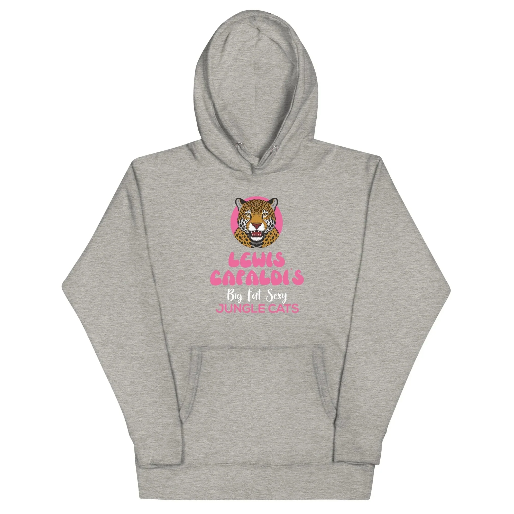 Lewis Capaldi Hoodie - Big Fat Sexy Jungle Cats Graphic Print Unisex