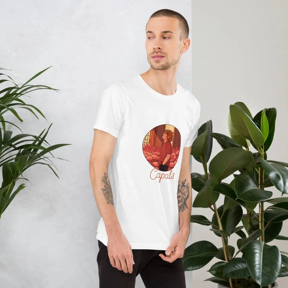 Lewis Capaldi T-Shirt Unisex | Alcyone213k Cotton Capals Design Tee