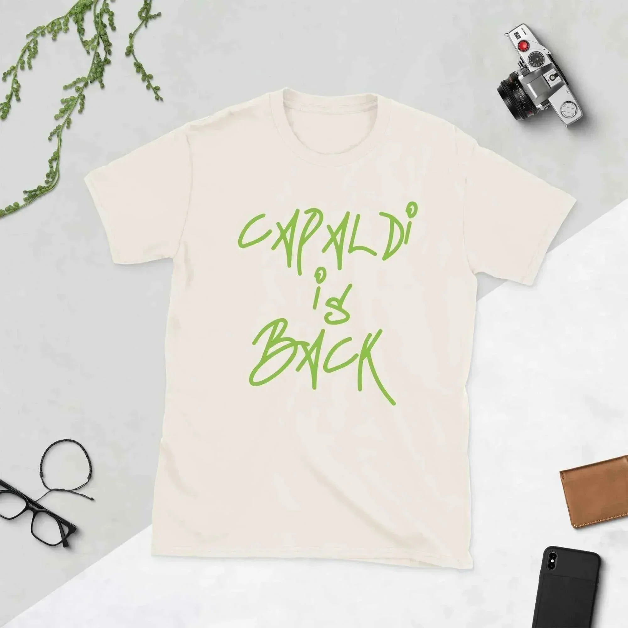 Lewis Capaldi Merch: Return Tour Album Graphic T-Shirt | Soft Cotton Unisex Tee