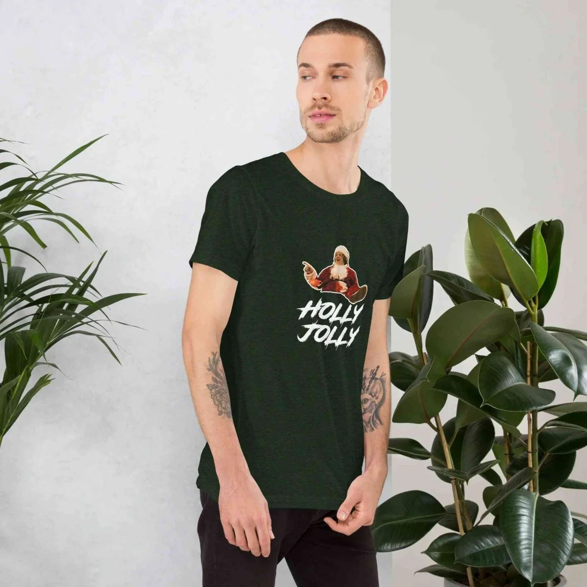 Lewis Capaldi Christmas T-Shirt - Holly Jolly Festive Unisex Apparel