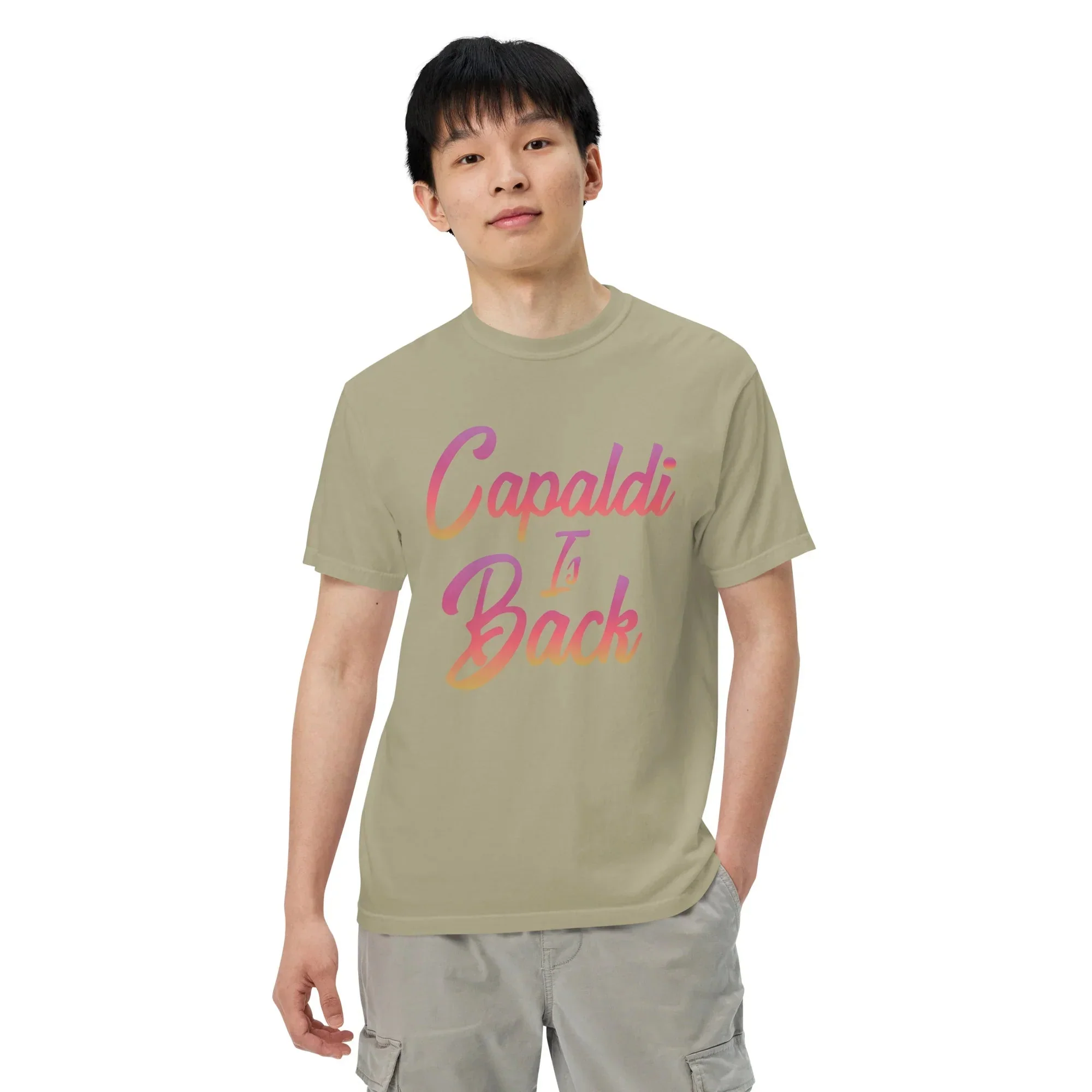 Lewis Capaldi T-Shirt | Unisex Cotton Graphic Tee - Capaldi Is Back