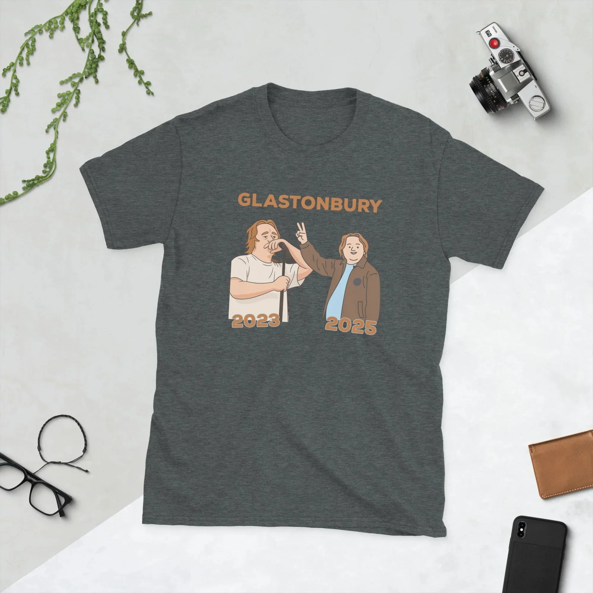 Lewis Capaldi Glastonbury T-Shirt | Sustainable Cotton Unisex Fan Apparel