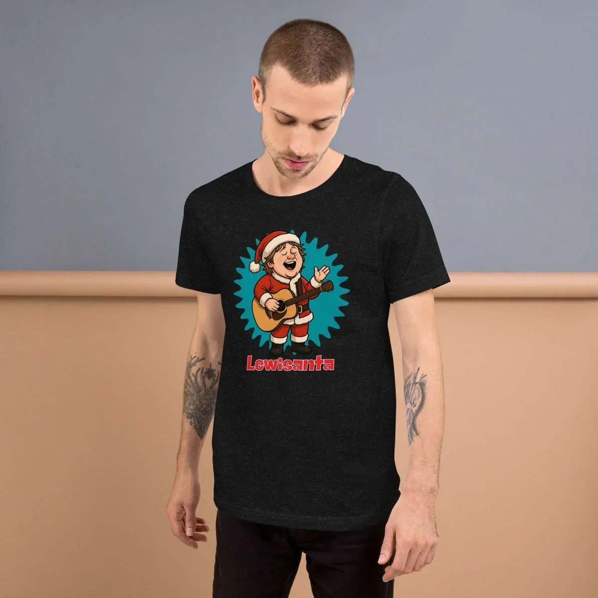Lewis Capaldi Christmas T-Shirt | Unisex Festive Music Apparel