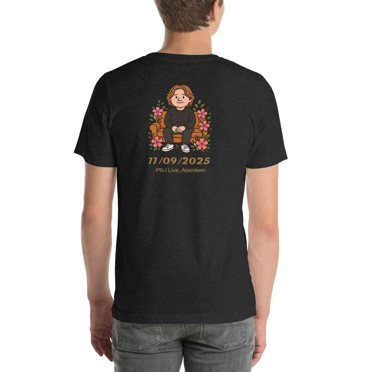 Lewis Capaldi Tour 2025 T-Shirt - Unisex Cotton Tee