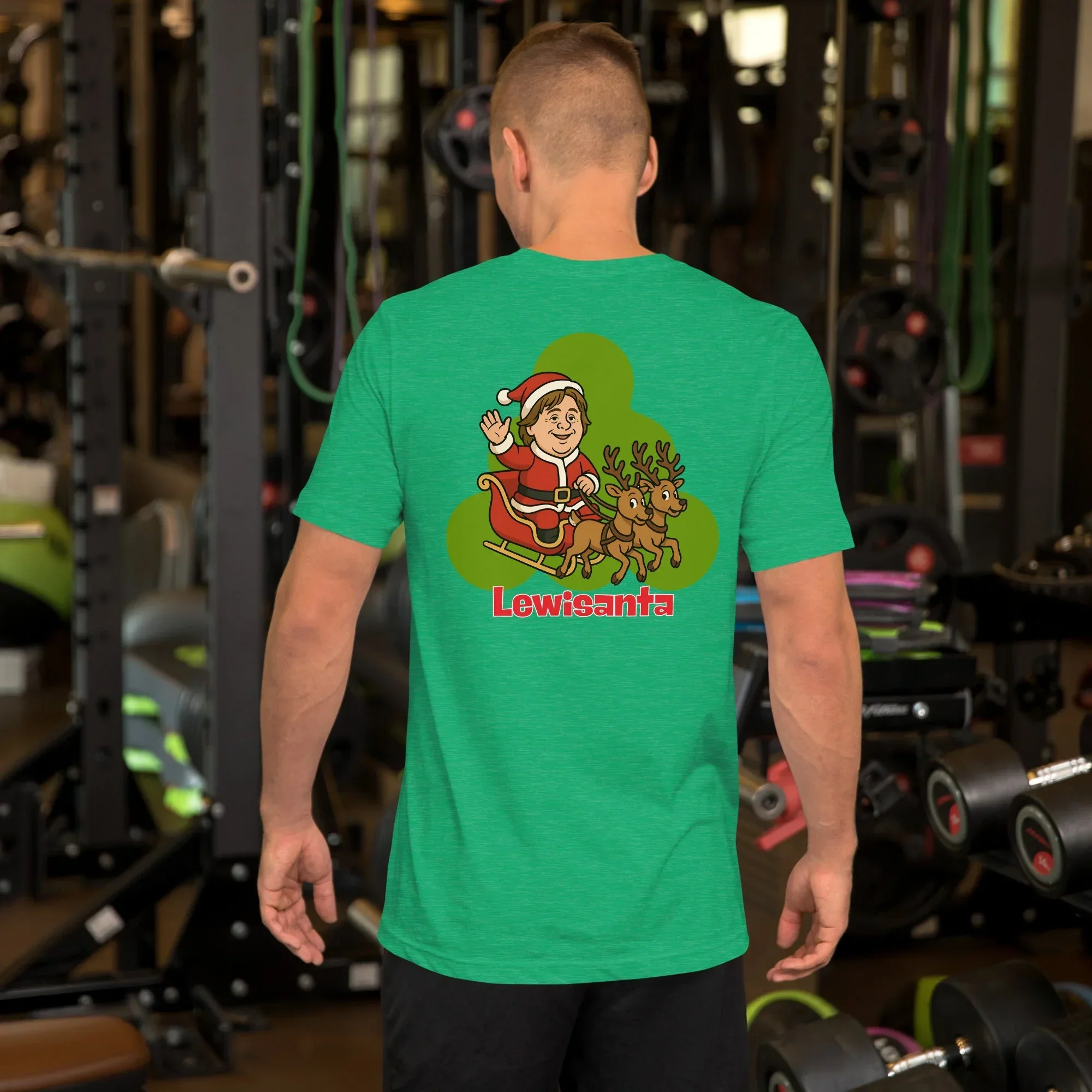 Lewis Capaldi Christmas T-Shirt - Sustainable Cotton Unisex Holiday Apparel