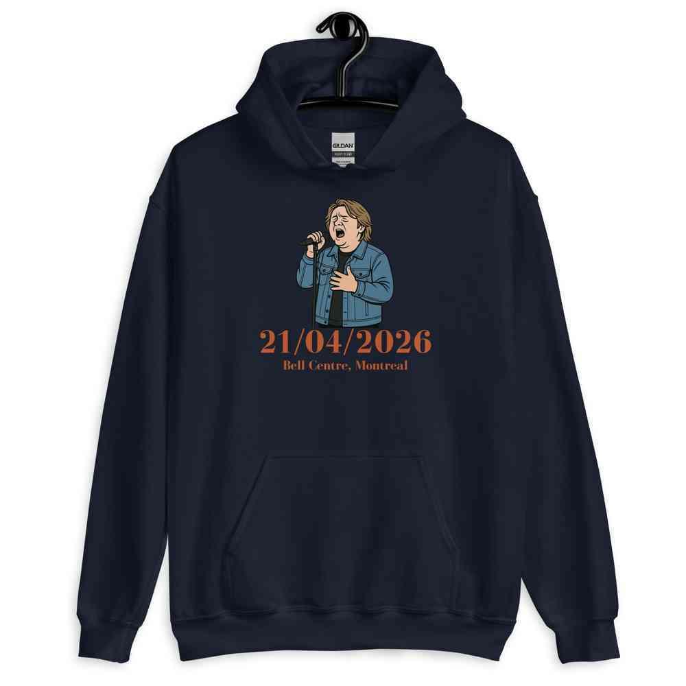 Lewis Capaldi Official Tour 2026 Hoodie - Limited Edition Unisex Black