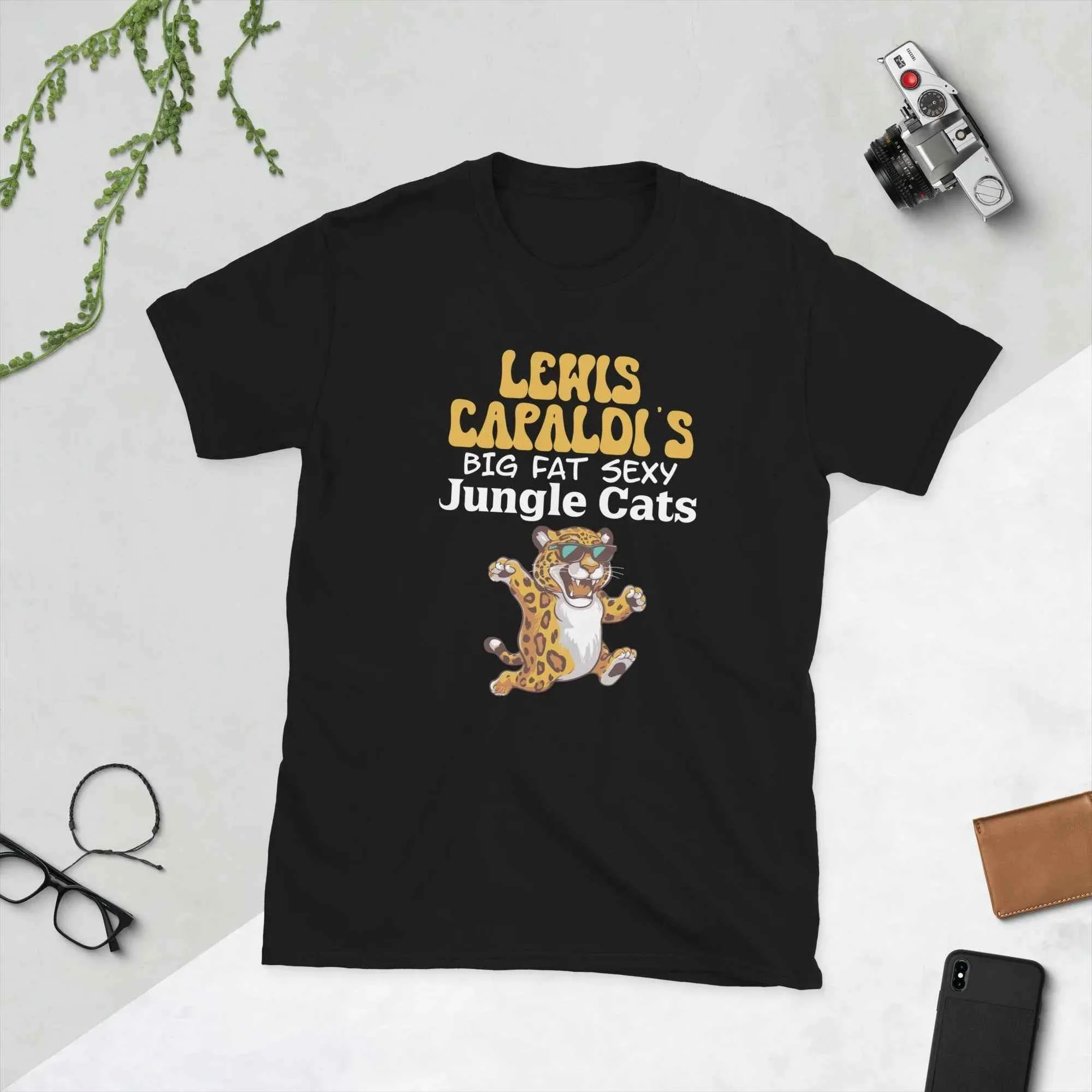 Lewis Capaldi Jungle Cats Graphic Tour T-Shirt | 100% Cotton
