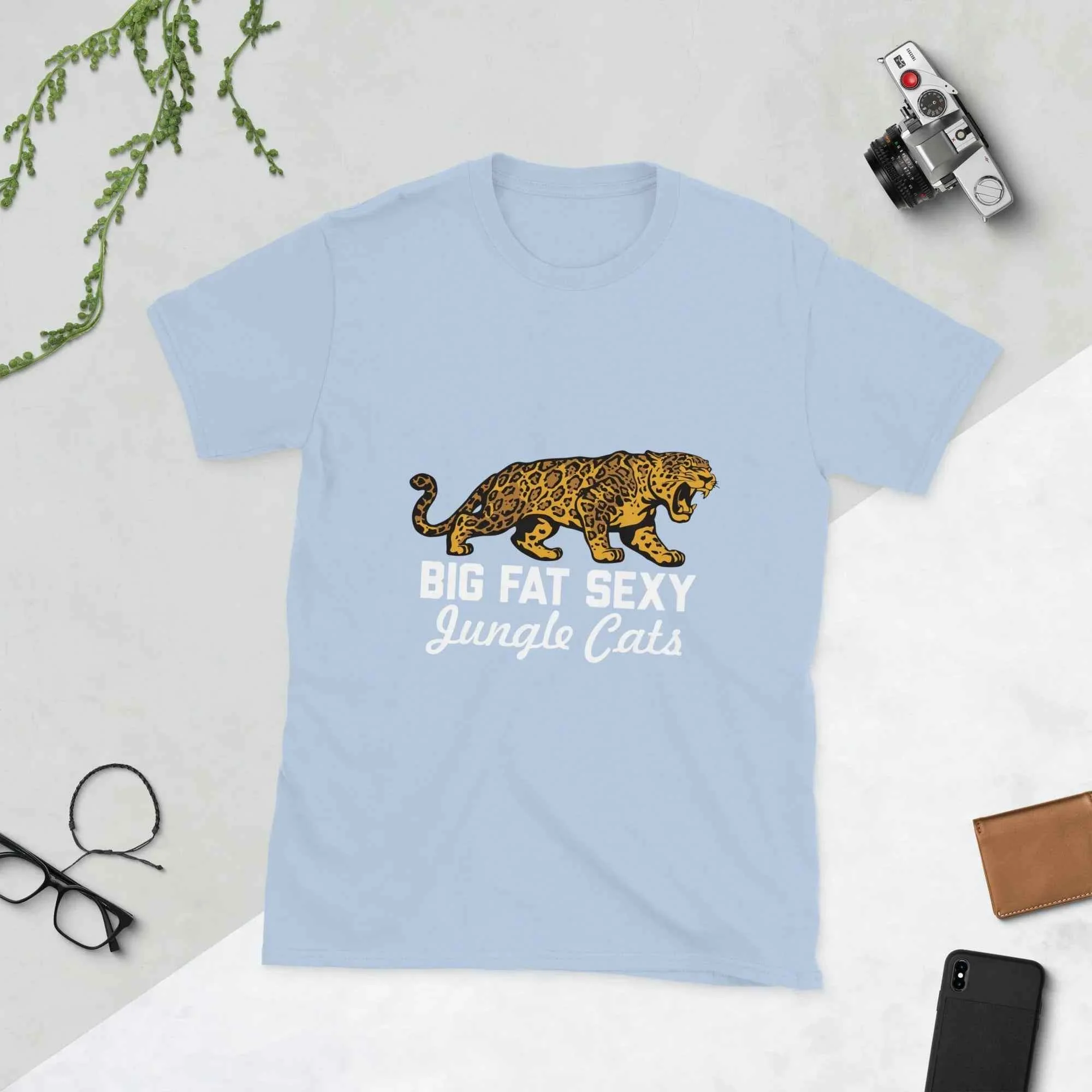 Lewis Capaldi T-Shirt - Big Fat Sexy Jungle Cats Unisex Cotton