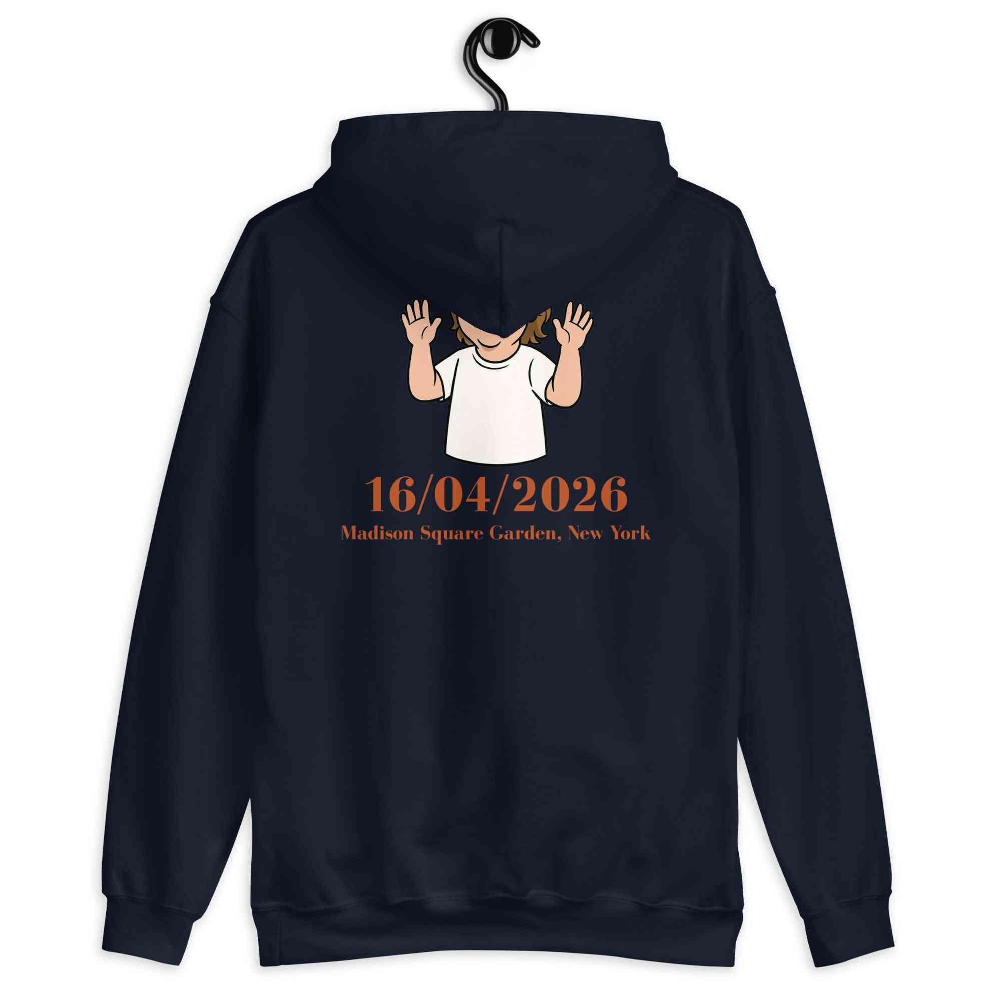 Lewis Capaldi 2026 Tour Hoodie - Unisex Black Cotton Blend