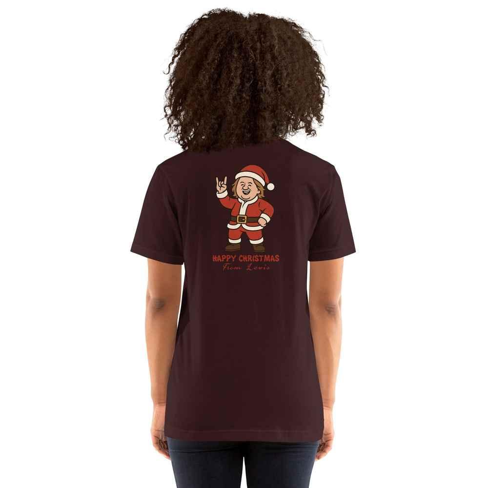 Lewis Capaldi Unisex Cotton T-Shirt | Graphic Christmas Tee