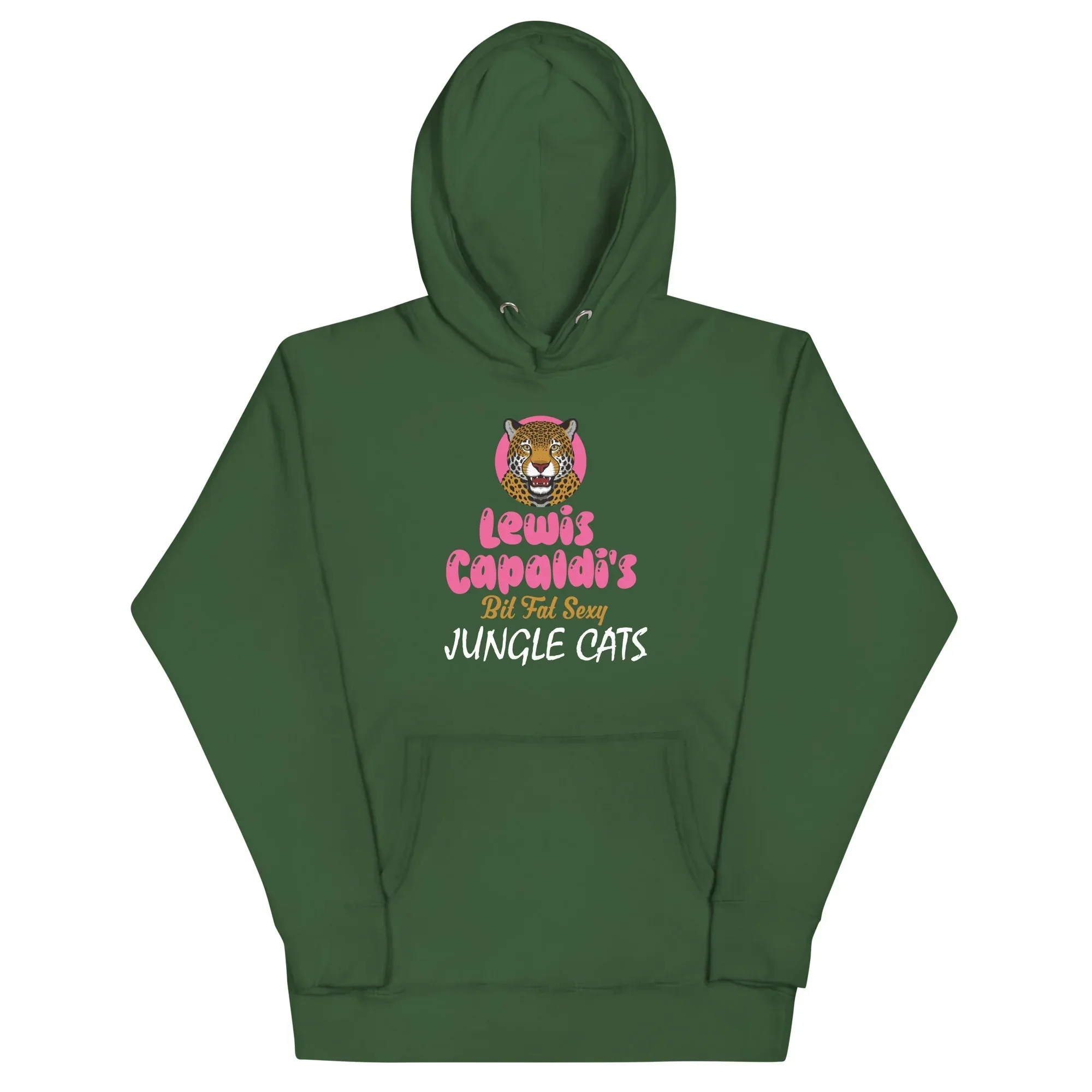 Lewis Capaldi Big Fat Sexy Jungle Cats Hoodie | Unisex Graphic Sweatshirt