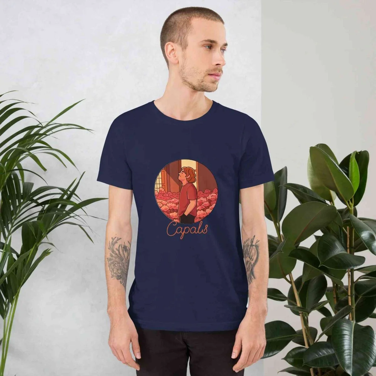 Lewis Capaldi T-Shirt Unisex | Alcyone213k Cotton Capals Design Tee