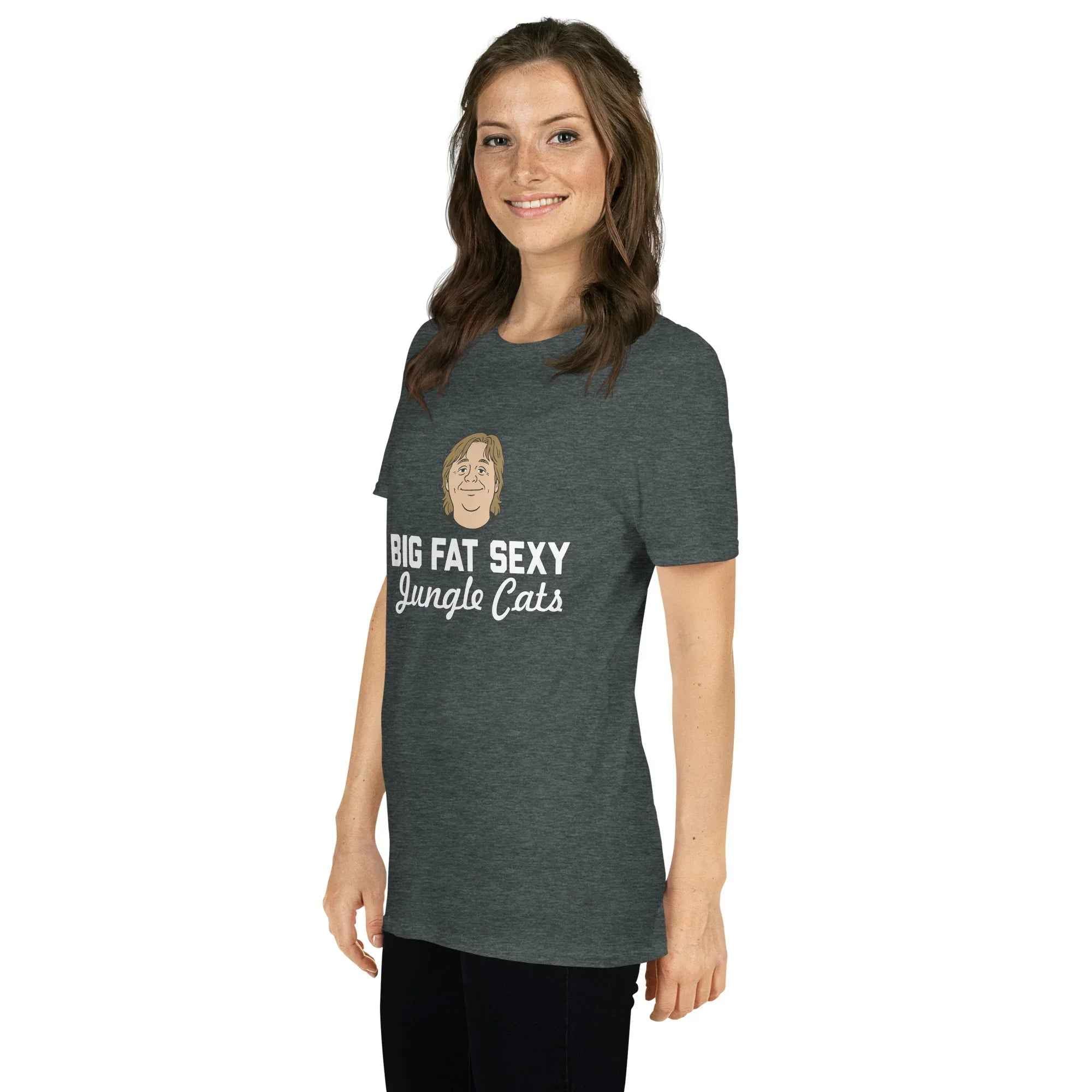 Lewis Capaldi T-Shirt | Big Fat Sexy Jungle Cats Cotton Unisex Tee