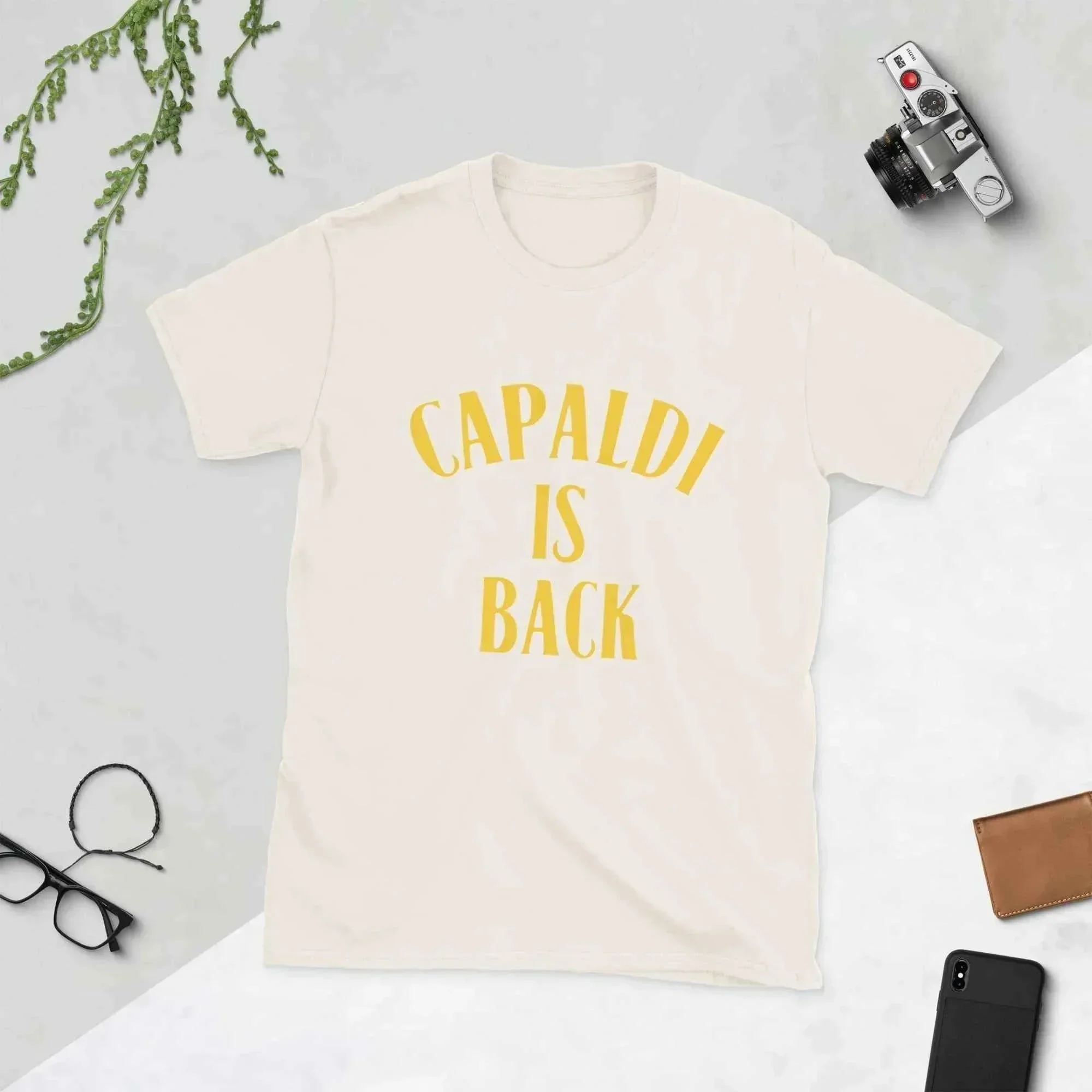 Lewis Capaldi Concert Merch: Sustainable Cotton Tour T-Shirt with Bold 
