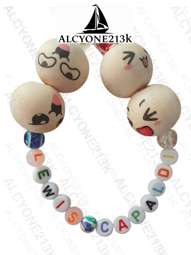 Lewis Capaldi Mystery Bracelets Pack of 10 | Colorful Alphabet Beads