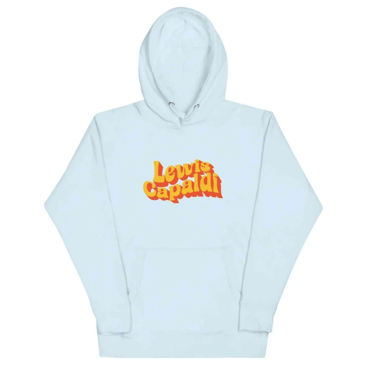 Lewis Capaldi Hoodie - Dusty Pink Eco-Friendly Unisex Comfort Wear for Music Fans