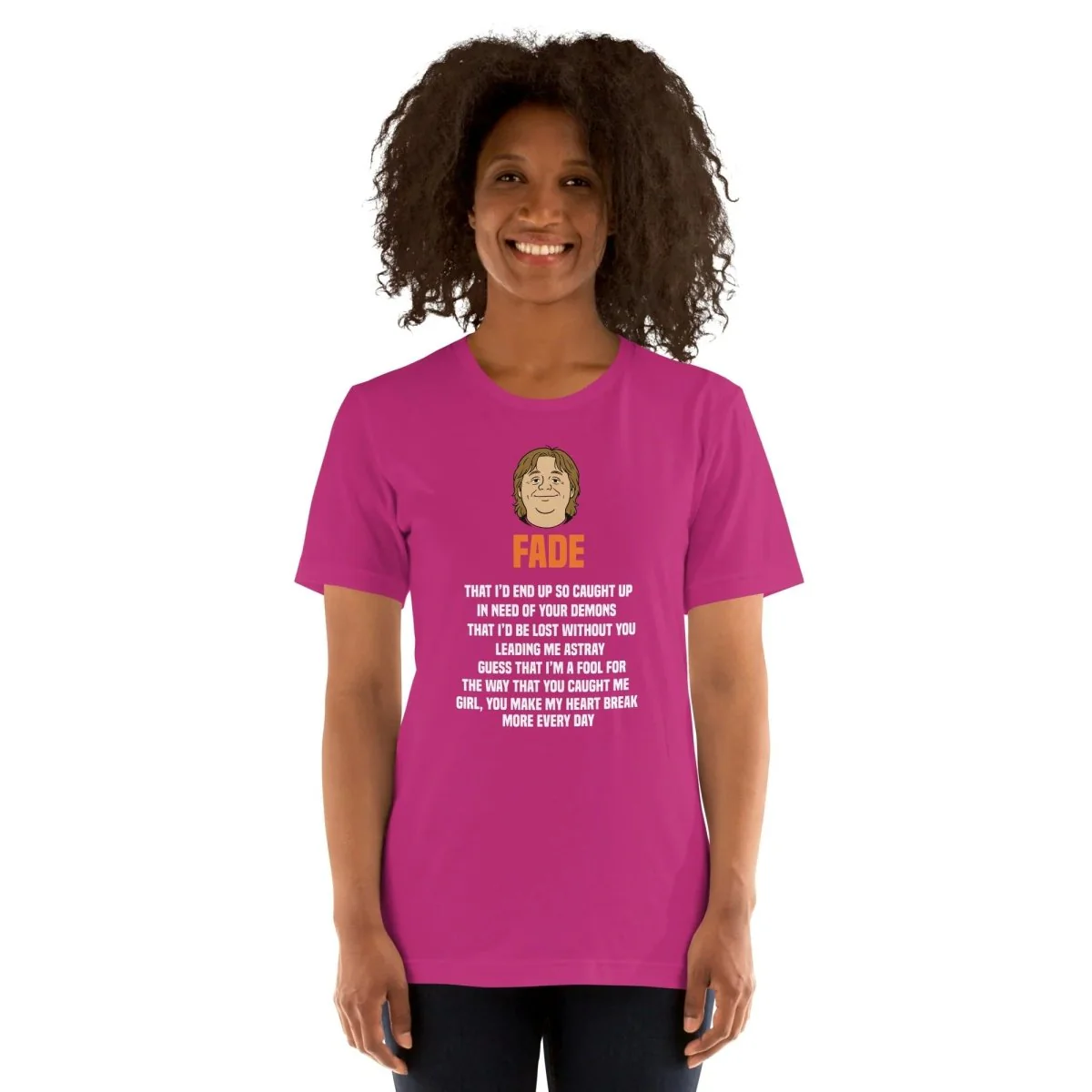 Lewis Capaldi Lyrics T-Shirt | Unisex Fade Design Cotton Tee