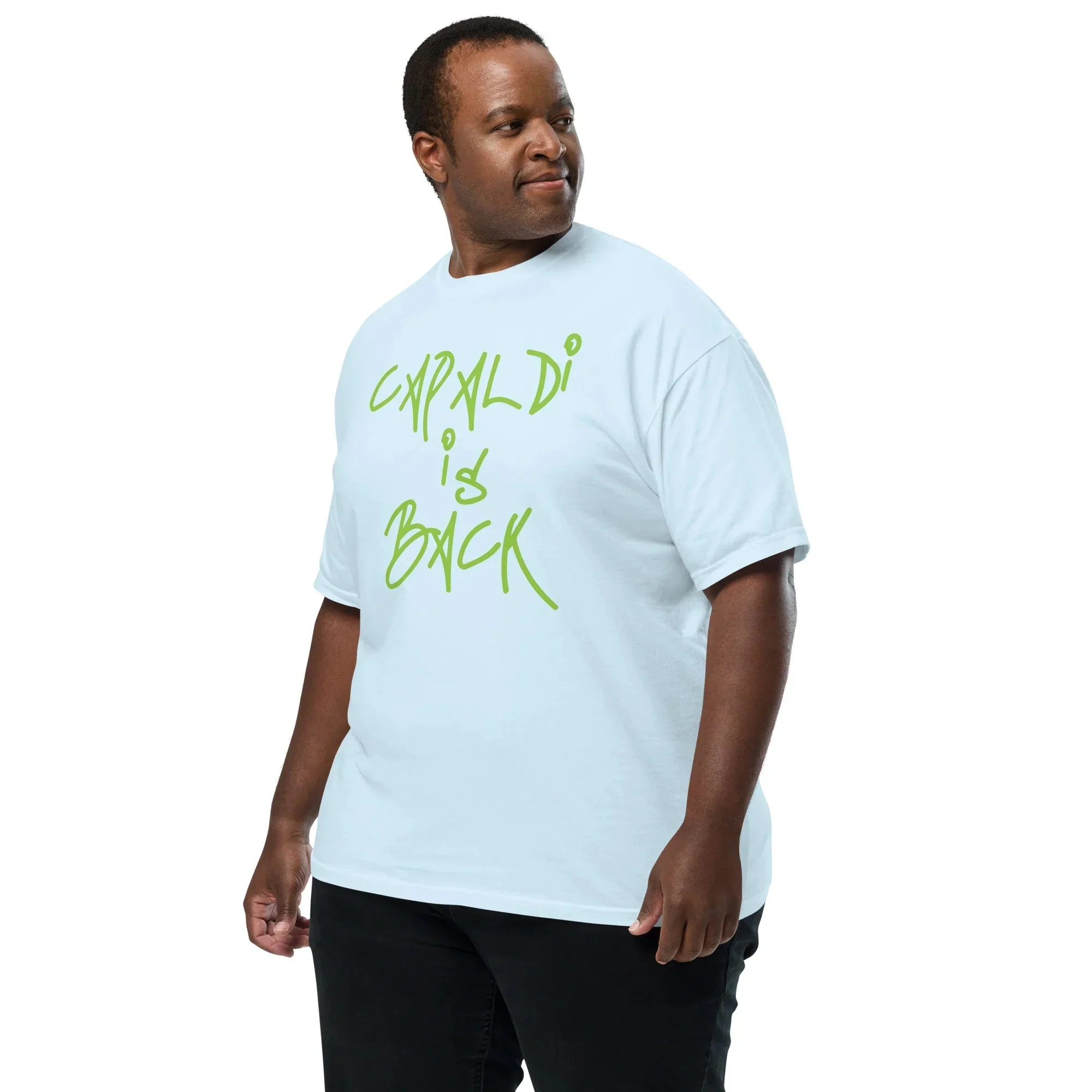Lewis Capaldi T-Shirt | 'Capaldi Is Back' Cotton Unisex Tee