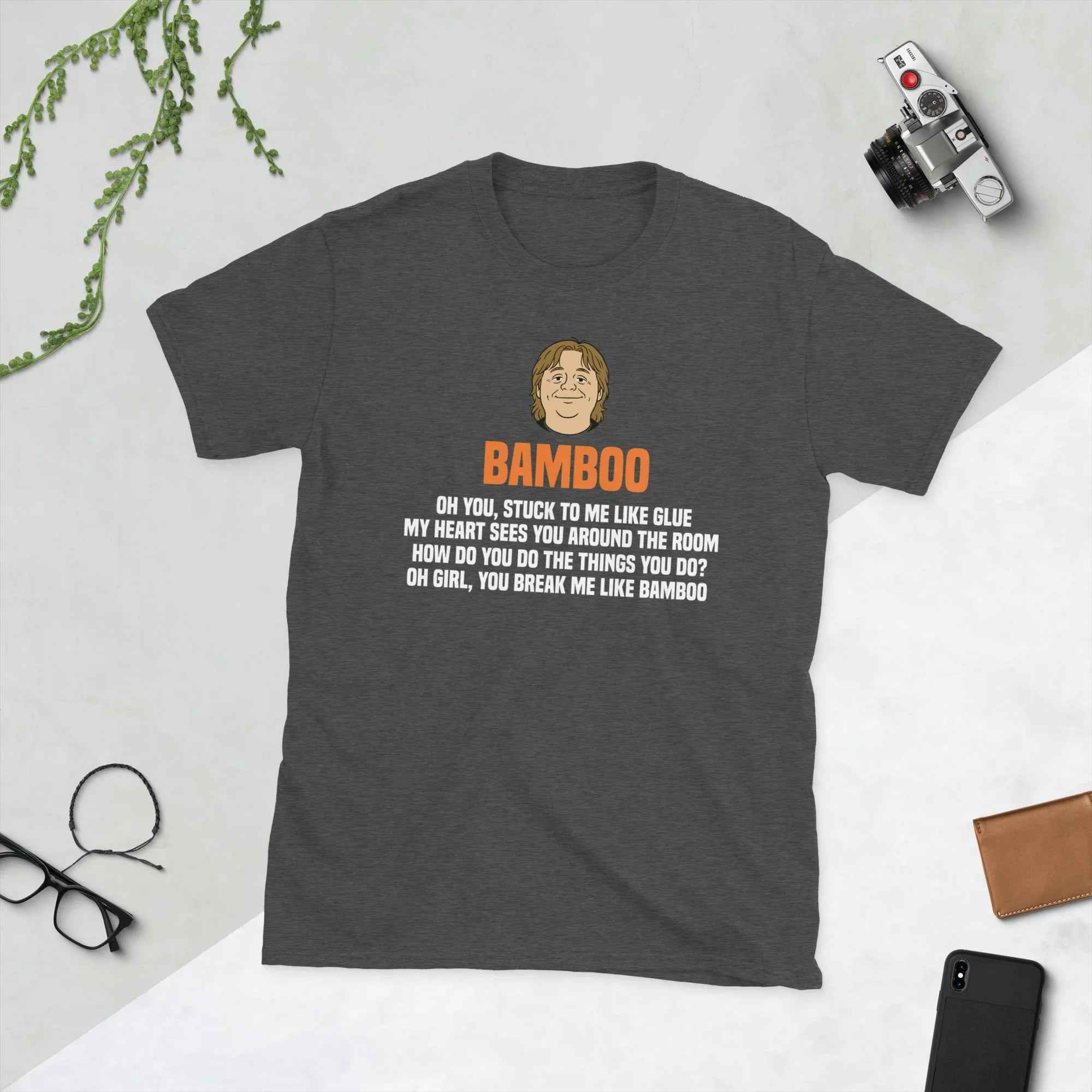 Lewis Capaldi Bamboo Lyrics T-Shirt - Unisex Eco-Friendly Fan Tee