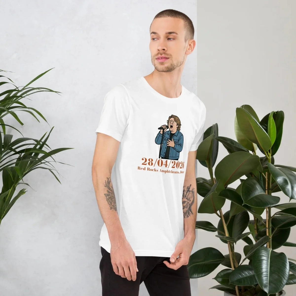 Lewis Capaldi Tour T-Shirt 2026 | Unisex Cotton Concert Tee