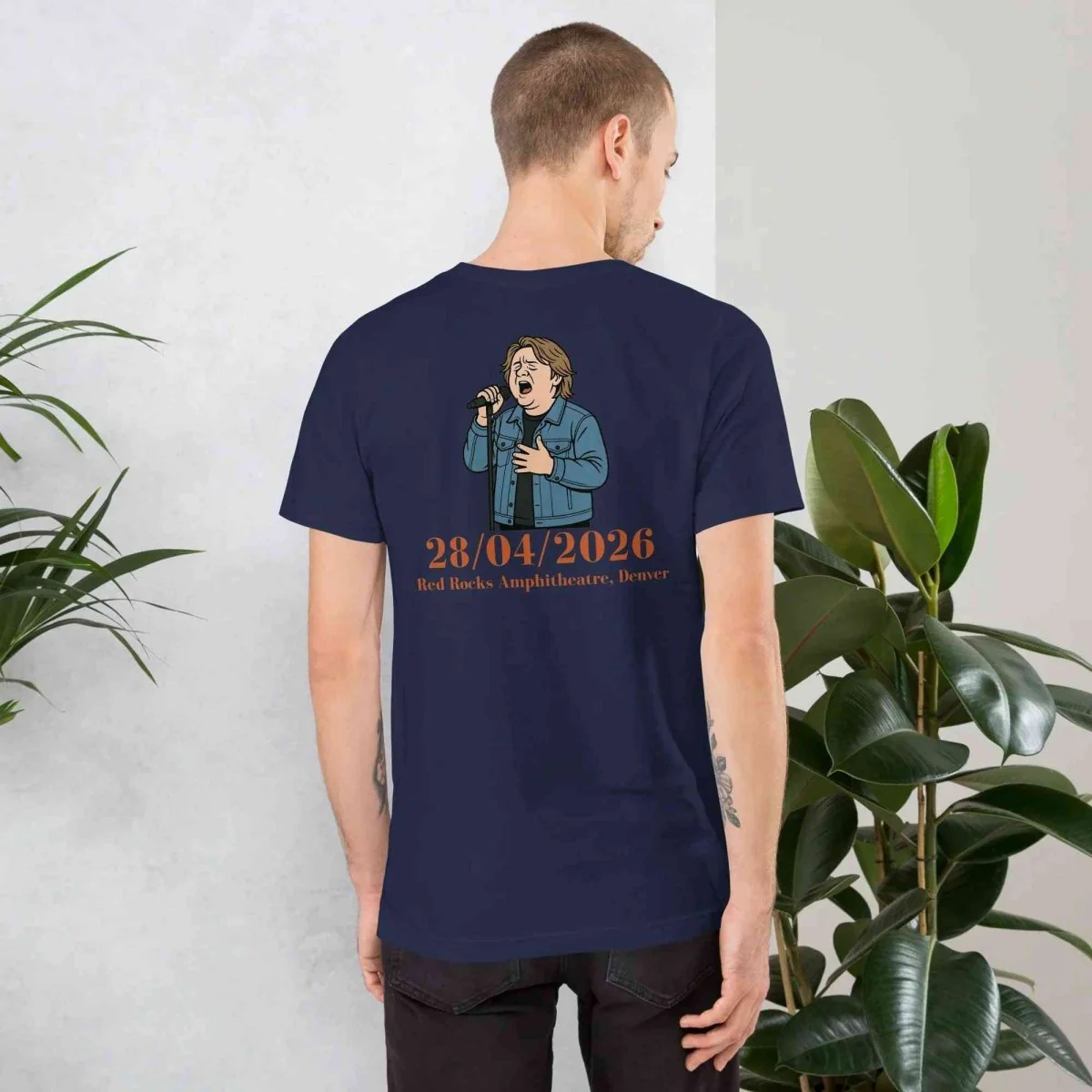 Lewis Capaldi Tour T-Shirt 2026 | Unisex Cotton Concert Tee