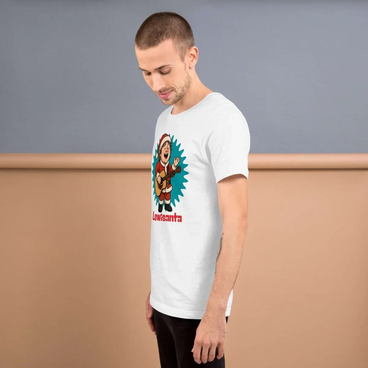 Lewis Capaldi Christmas T-Shirt | Unisex Festive Music Apparel