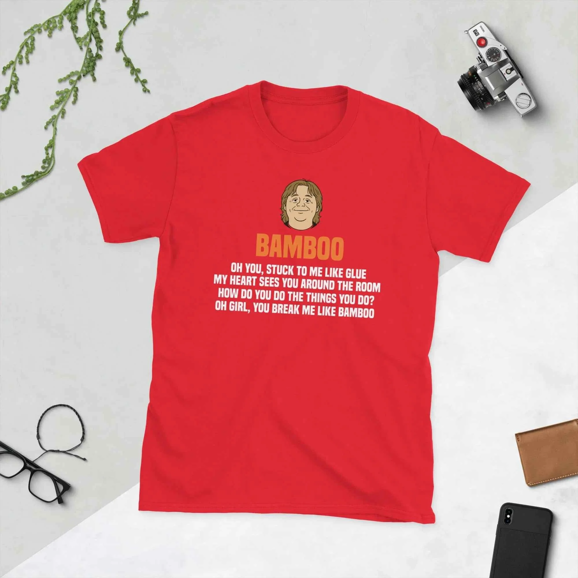 Lewis Capaldi Bamboo Lyrics T-Shirt - Unisex Eco-Friendly Fan Tee