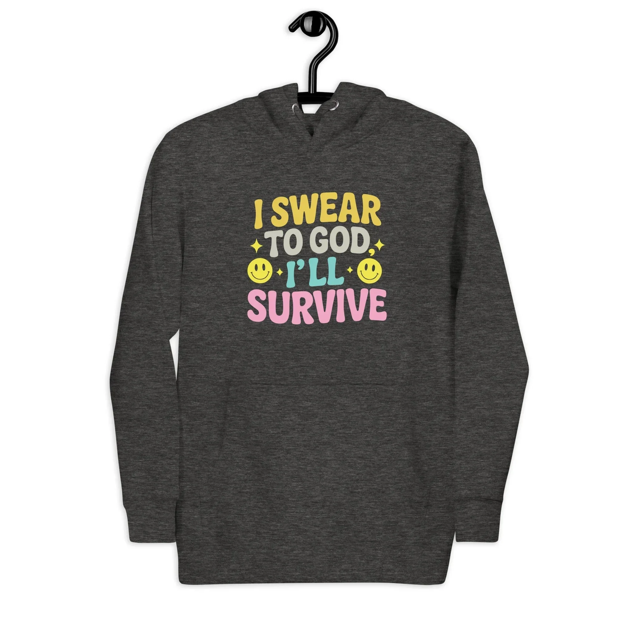 Lewis Capaldi Lyrics Apparel - Eco-Friendly Unisex Hoodie with 'Survive' Song Lyrics