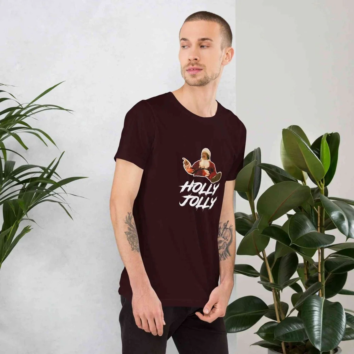 Lewis Capaldi Christmas T-Shirt - Holly Jolly Festive Unisex Apparel