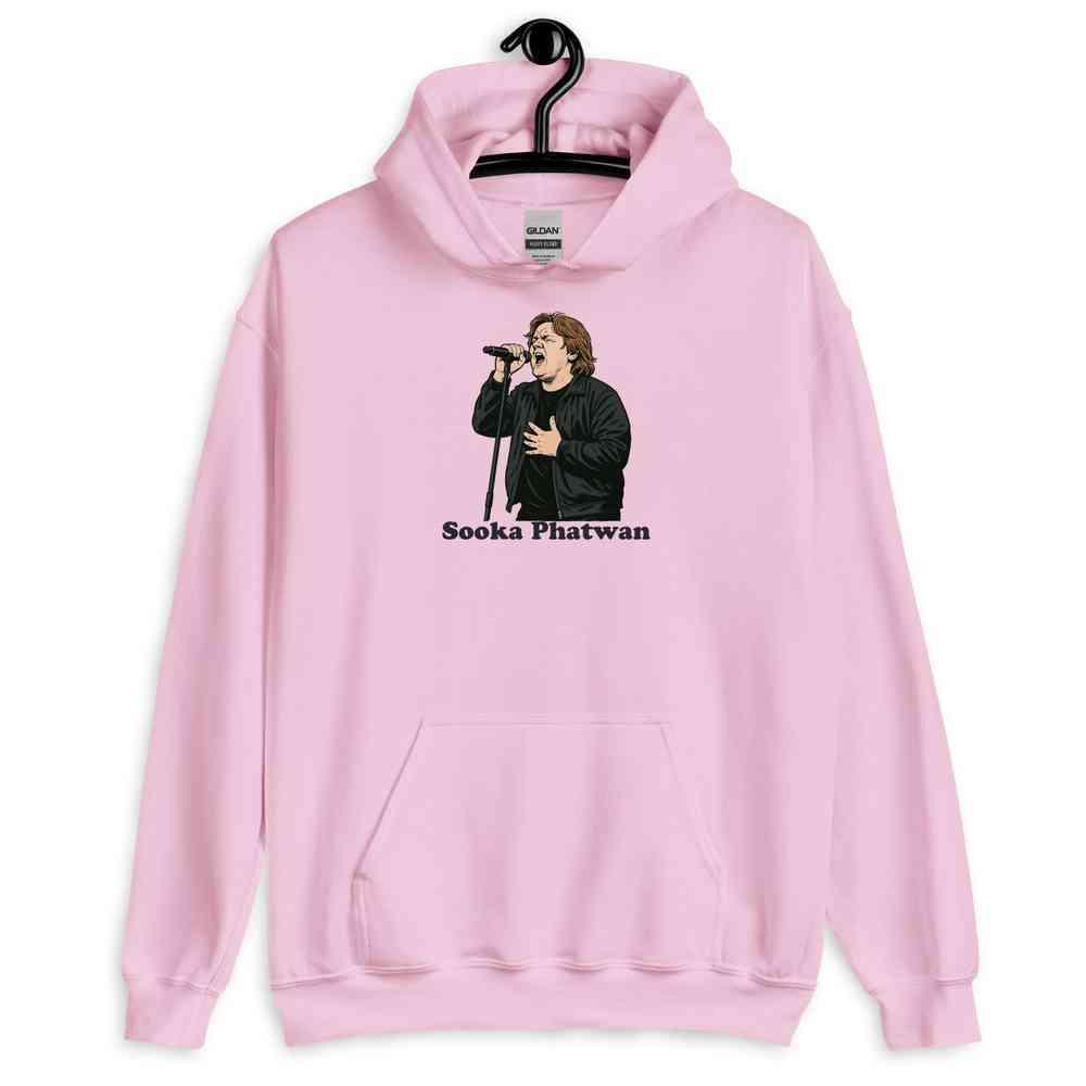 Lewis Capaldi Hoodie | Sooka Phatwan Red Cozy Unisex Apparel