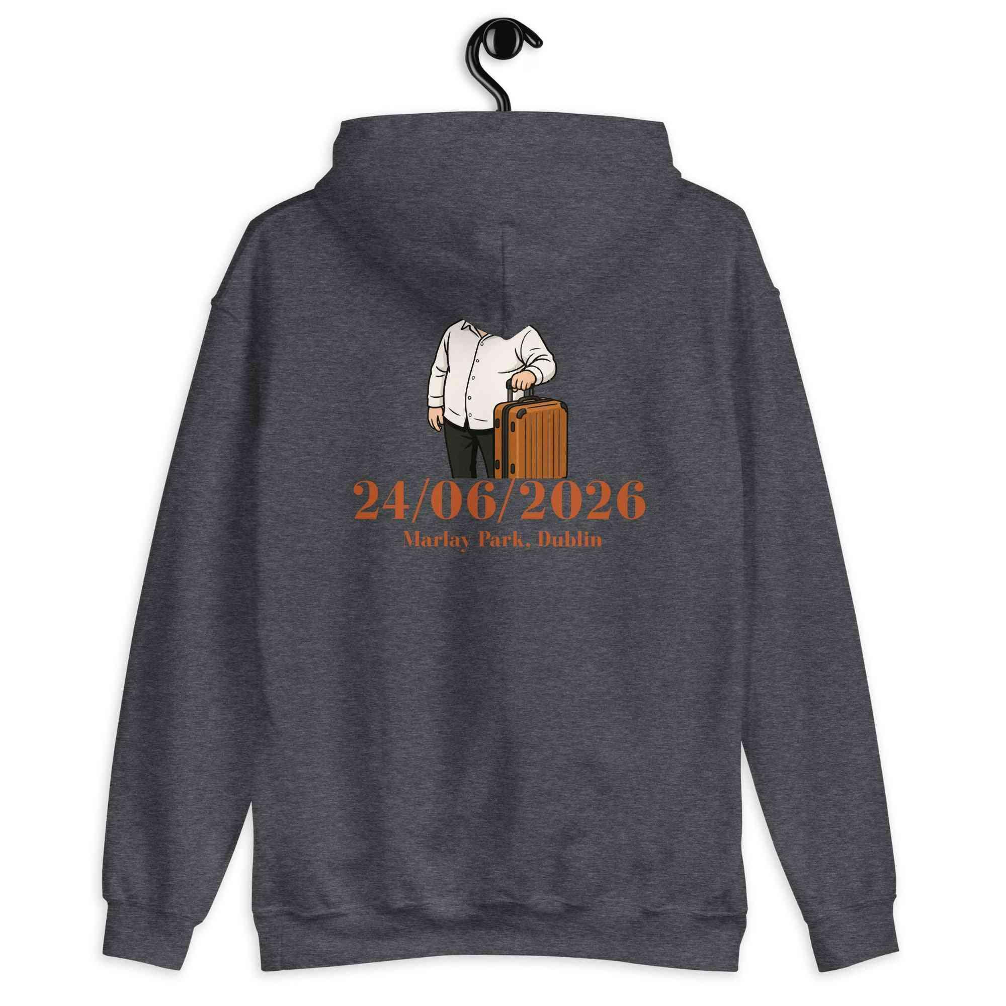 Lewis Capaldi Unisex Tour Hoodie | 2026 Dublin Concert Merch