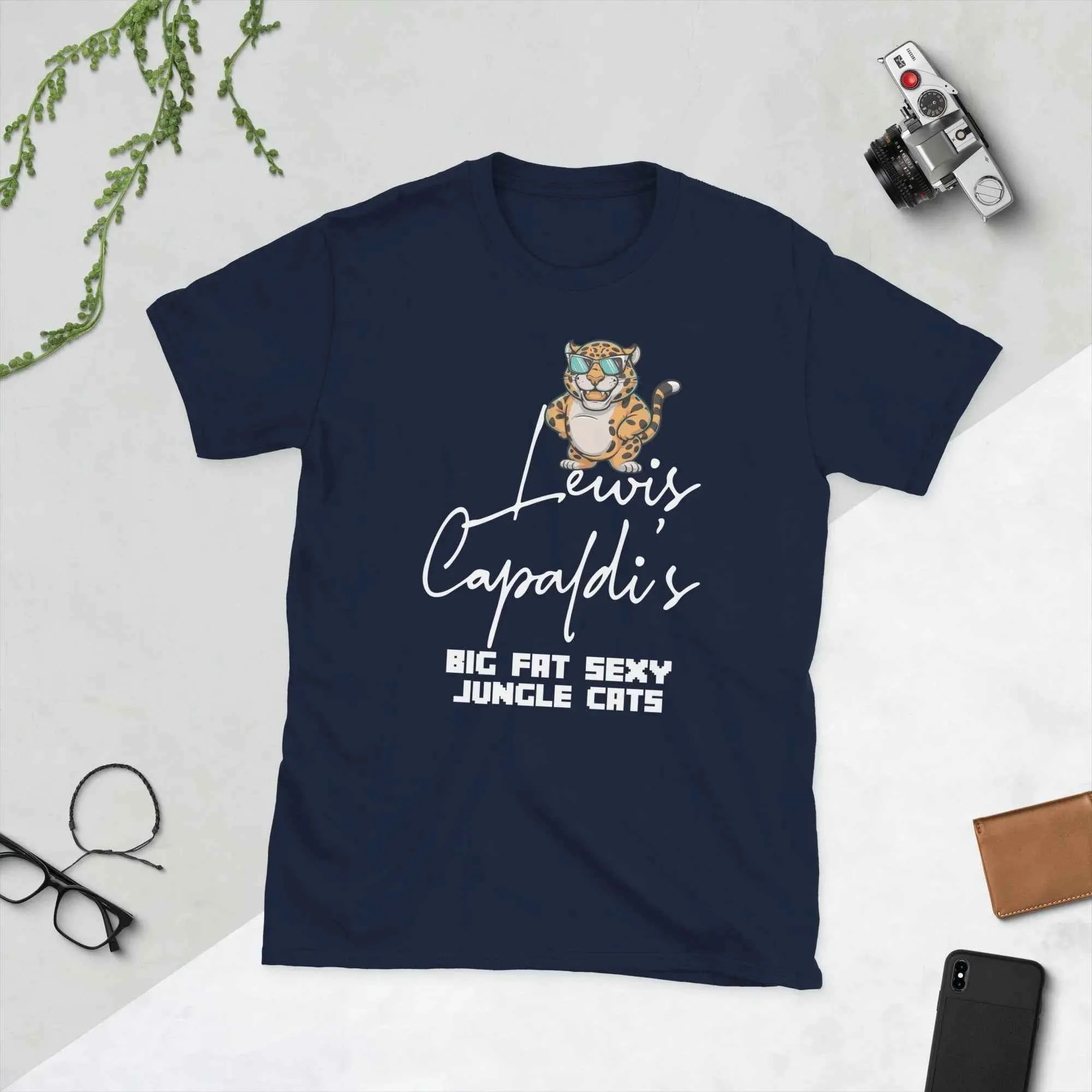 Lewis Capaldi 'Big Fat Sexy Jungle Cats' Eco-Friendly T-Shirt �C Sustainable Music Merchandise