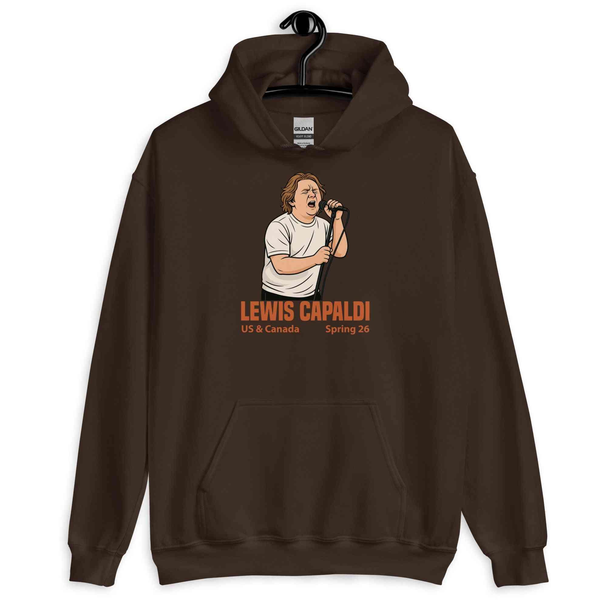 Lewis Capaldi Tour 2026 Unisex Hoodie - Alcyone213k Cotton Blend