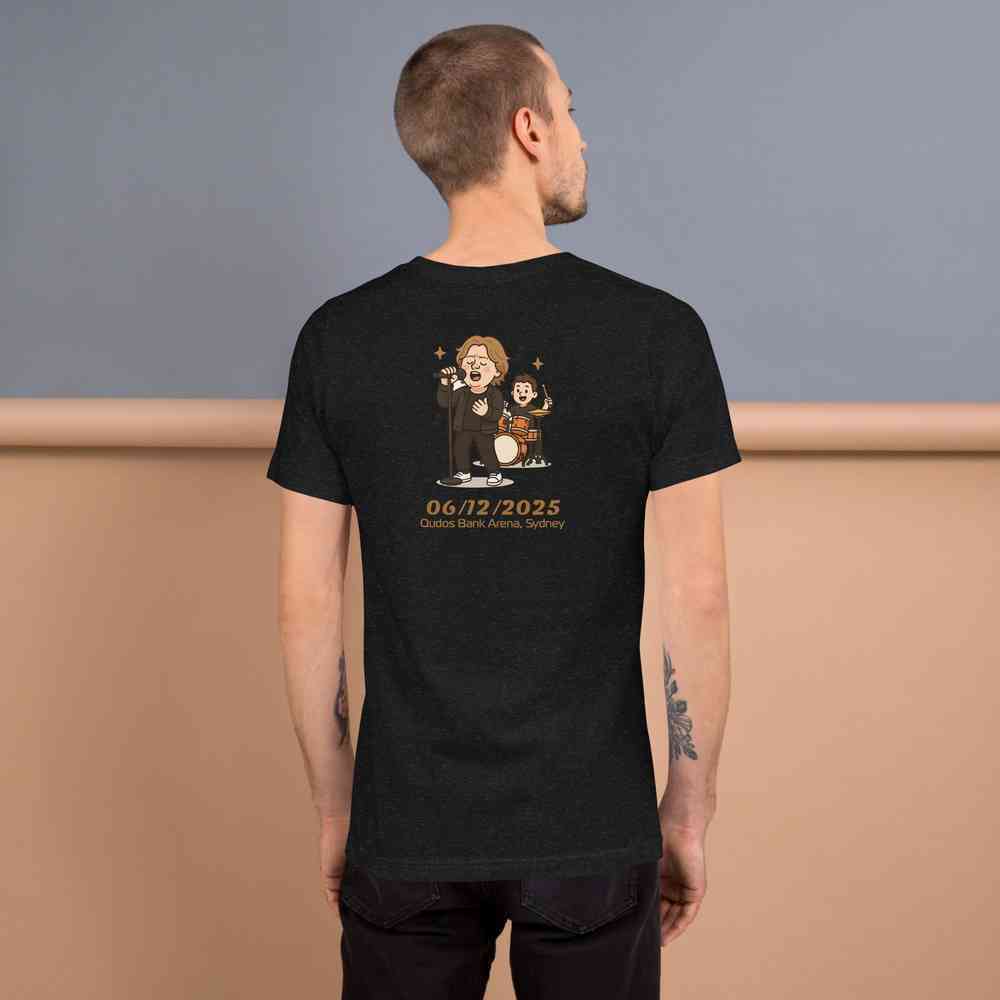 Lewis Capaldi 2025 Tour T-Shirt - Unisex Cotton Concert Apparel