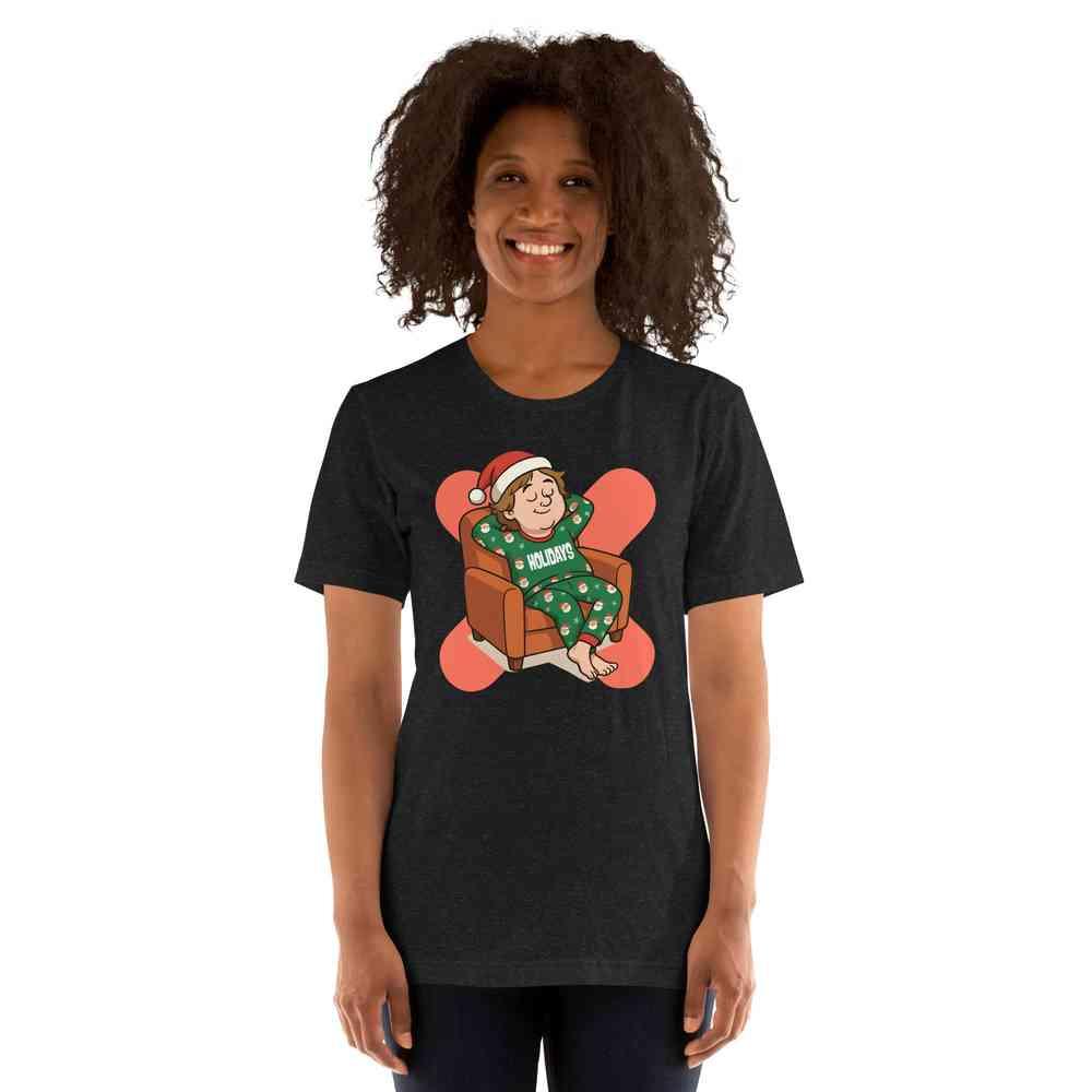 Lewis Capaldi Christmas T-Shirt - Unisex Eco-Friendly Cotton Holiday Tee