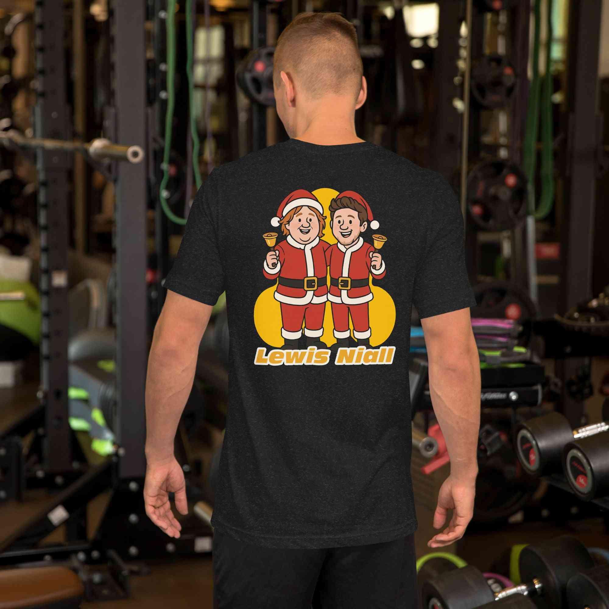 Lewis Capaldi Niall Horan Christmas T-Shirt | Unisex Holiday Graphic Tee